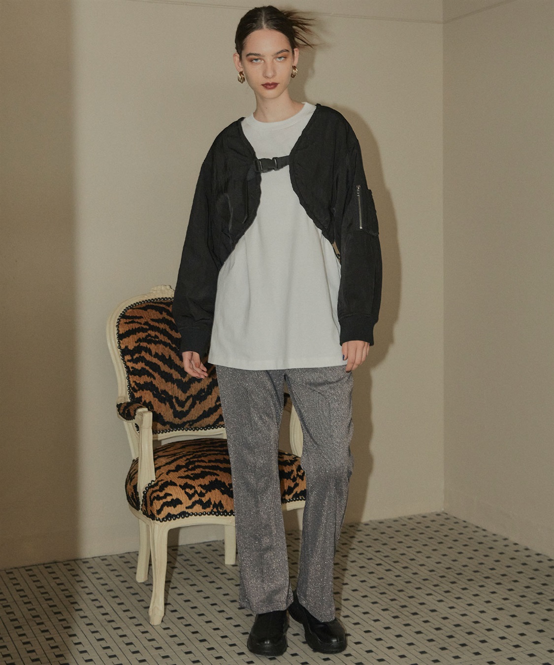 ELLEgirl ラメセンターシームリブパンツ_sub_12