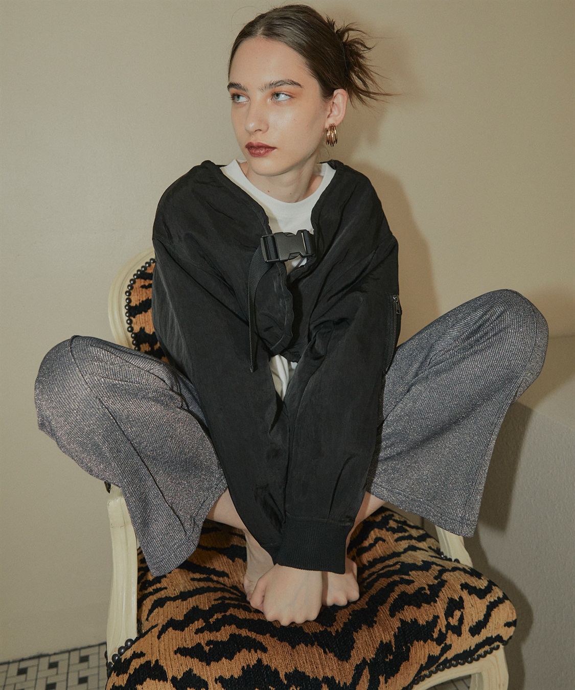 ELLEgirl ラメセンターシームリブパンツ_sub_14