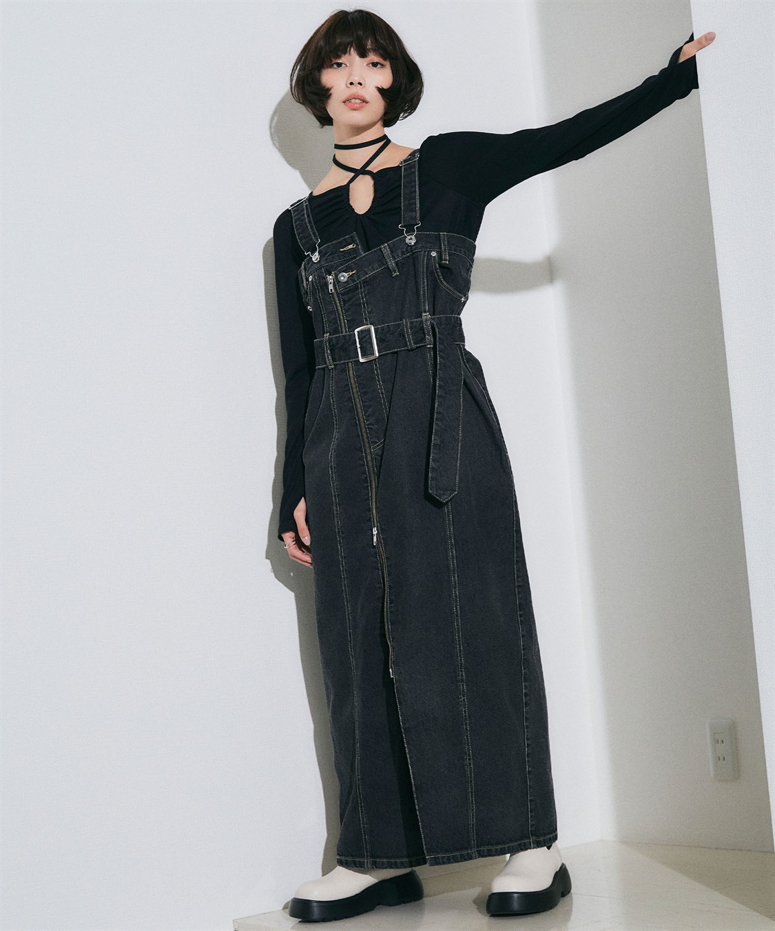 ELLEgirl マルチウェイデニムジャンパースカート_sub_12