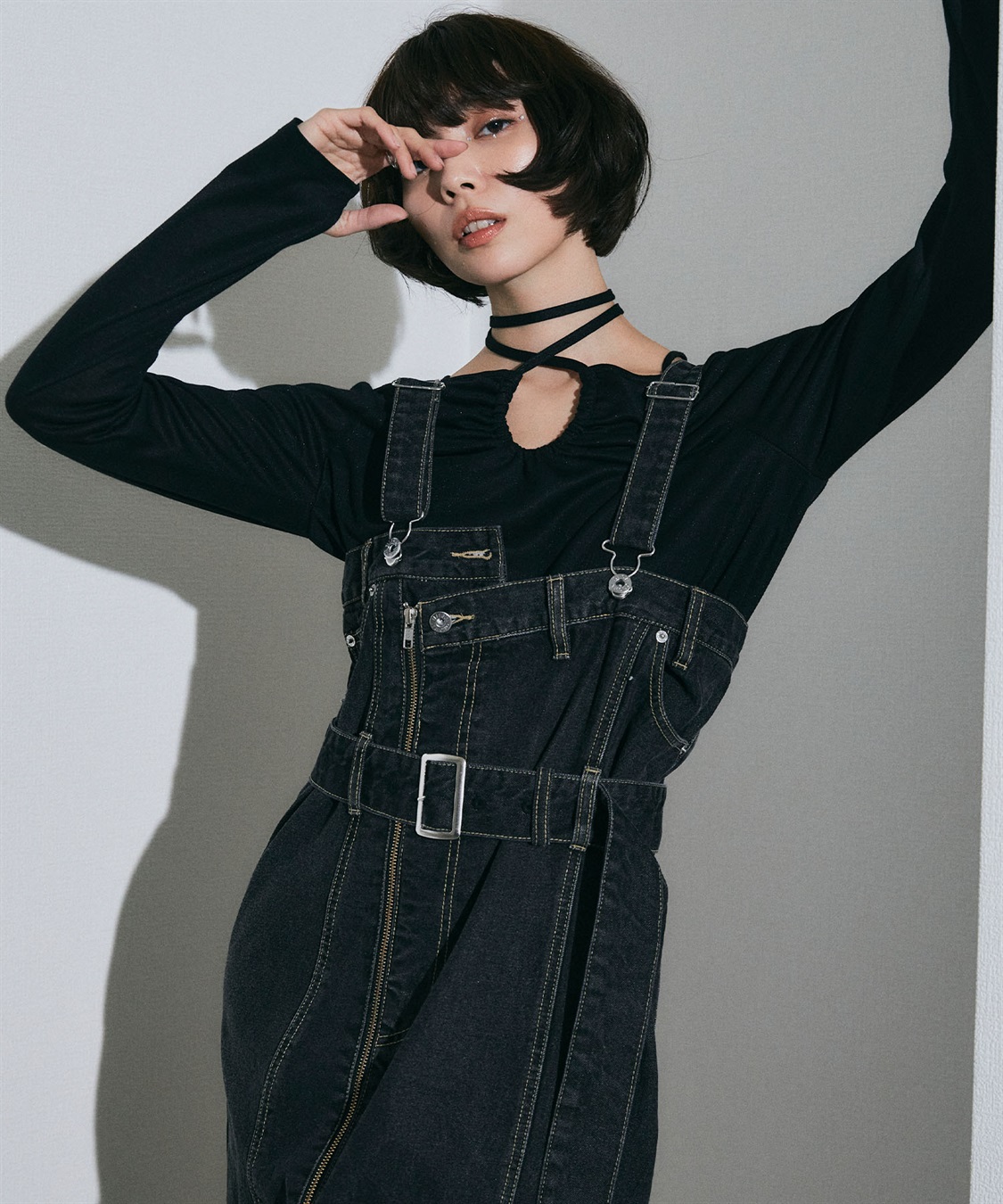 ELLEgirl マルチウェイデニムジャンパースカート_sub_15