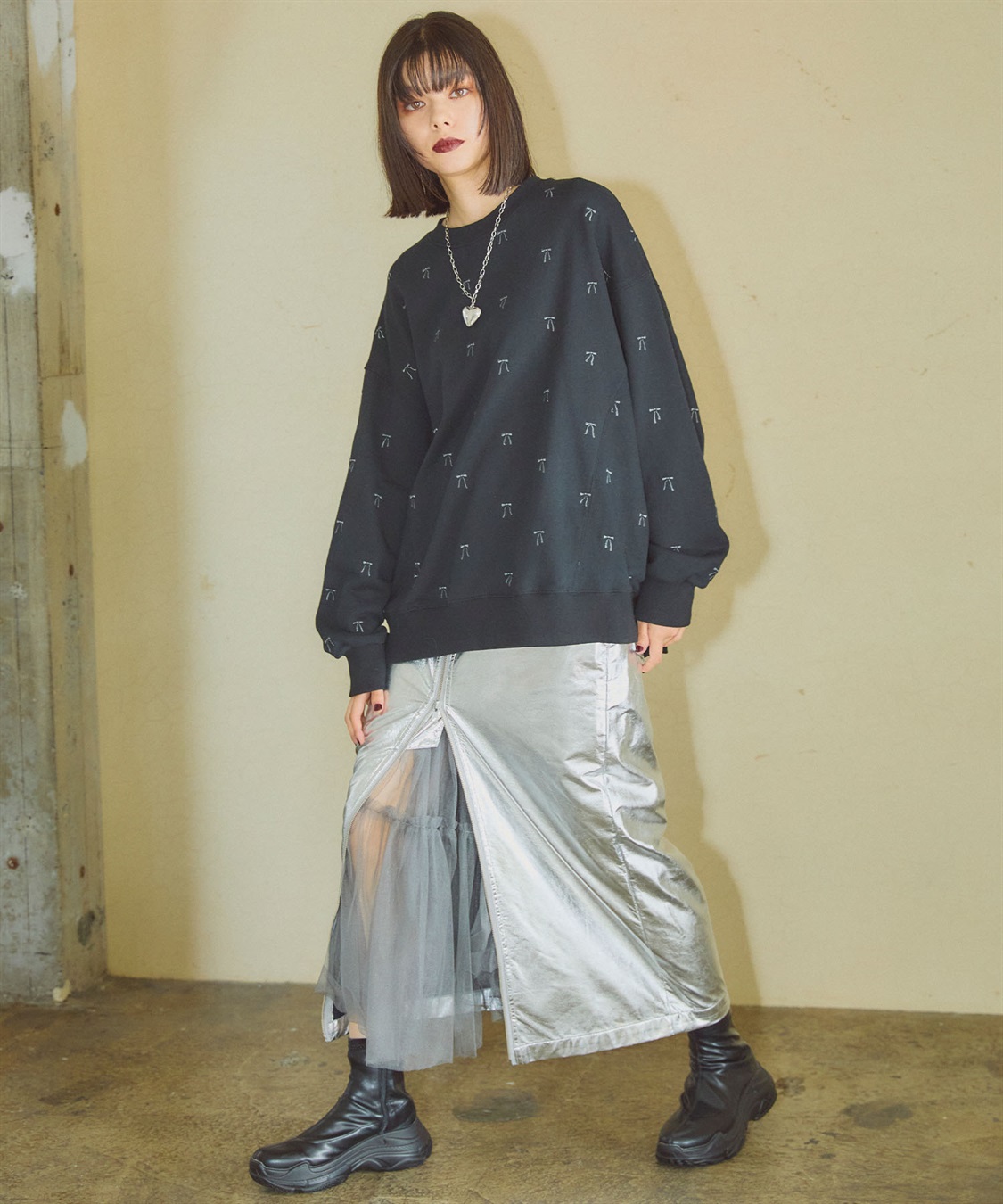 ELLEgirl リボン総刺繍スウェットプルオーバー_sub_14