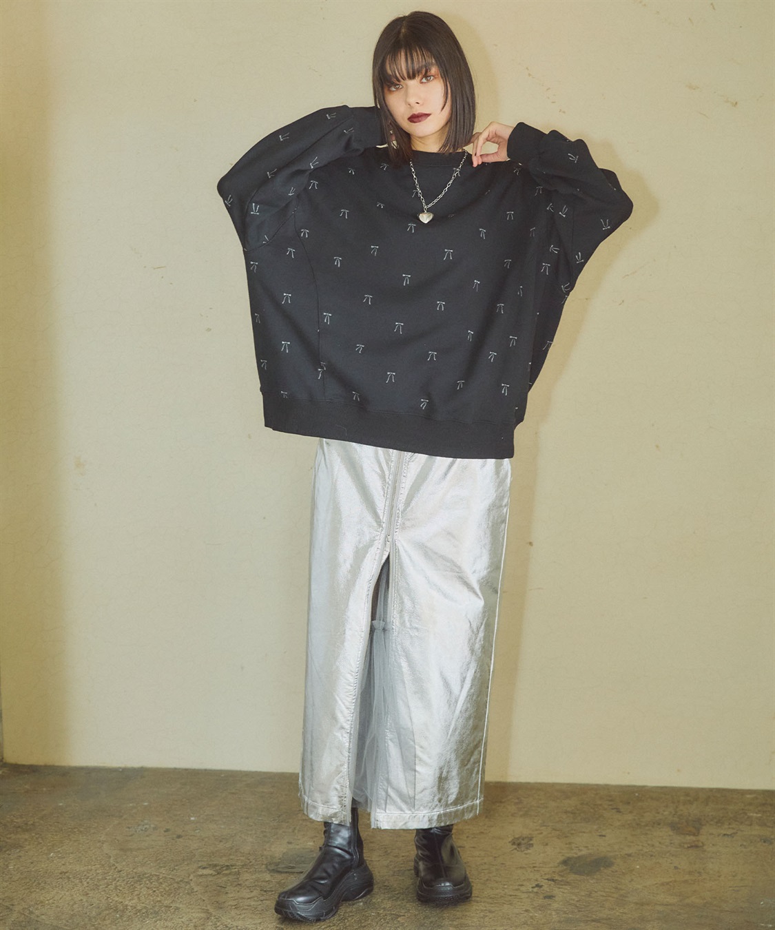 ELLEgirl リボン総刺繍スウェットプルオーバー_sub_15