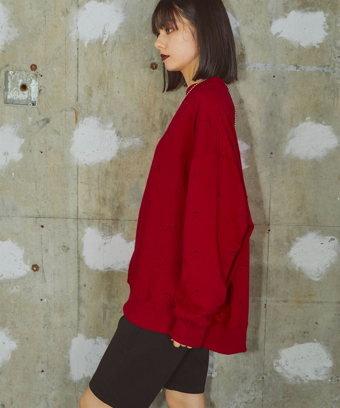 ELLEgirl リボン総刺繍スウェットプルオーバー_sub_18