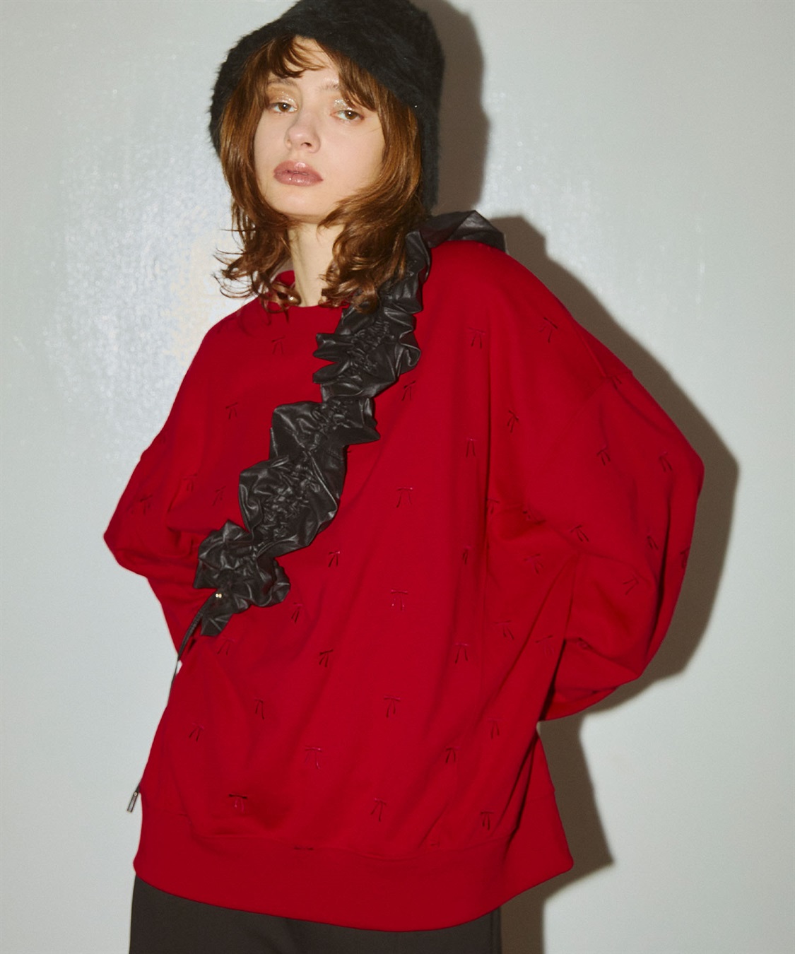ELLEgirl リボン総刺繍スウェットプルオーバー_sub_24
