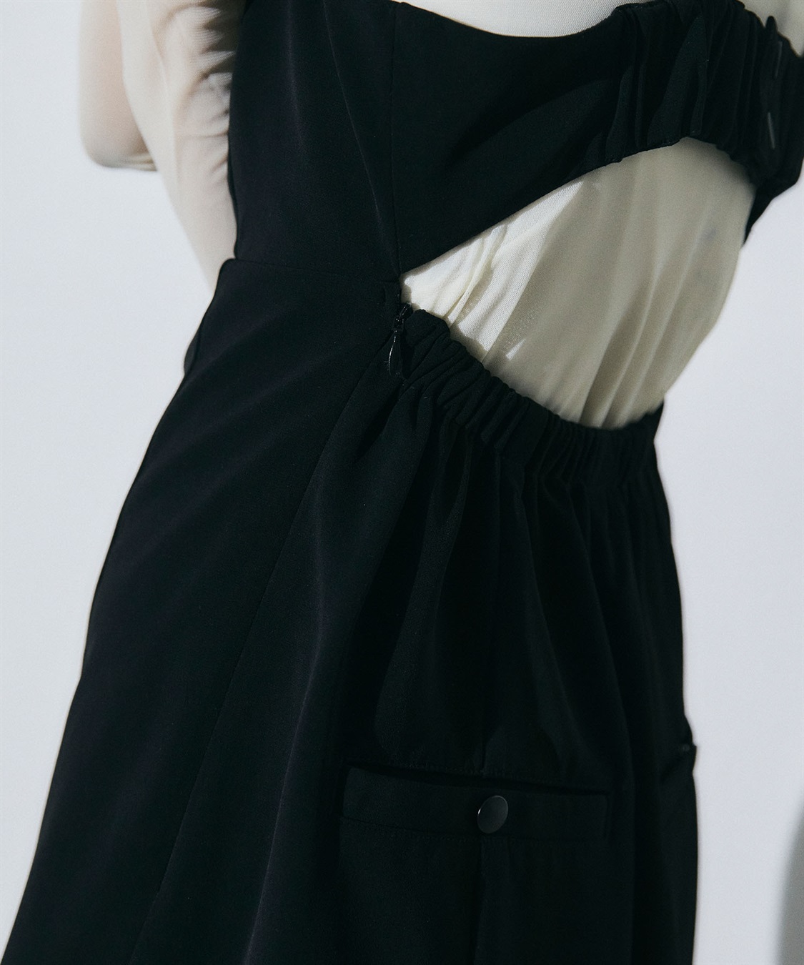 フラワージャガードビスチェワンピース ELLEgirl｜クロスプラス公式