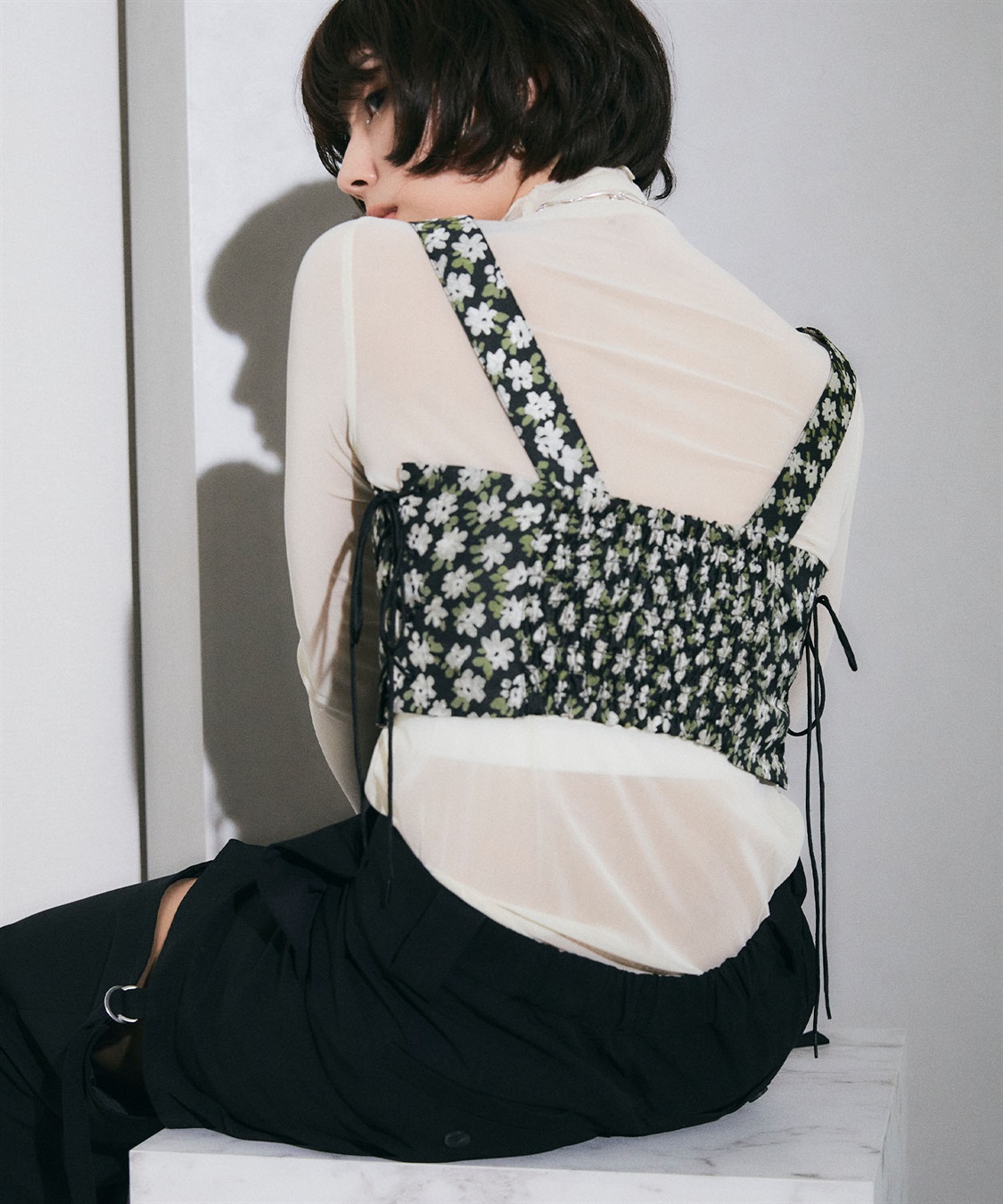 ELLEgirl フロントホックフラワービスチェ_sub_13