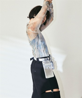 ELLEgirl ハイネック転写総柄シアートップス_subthumb_7