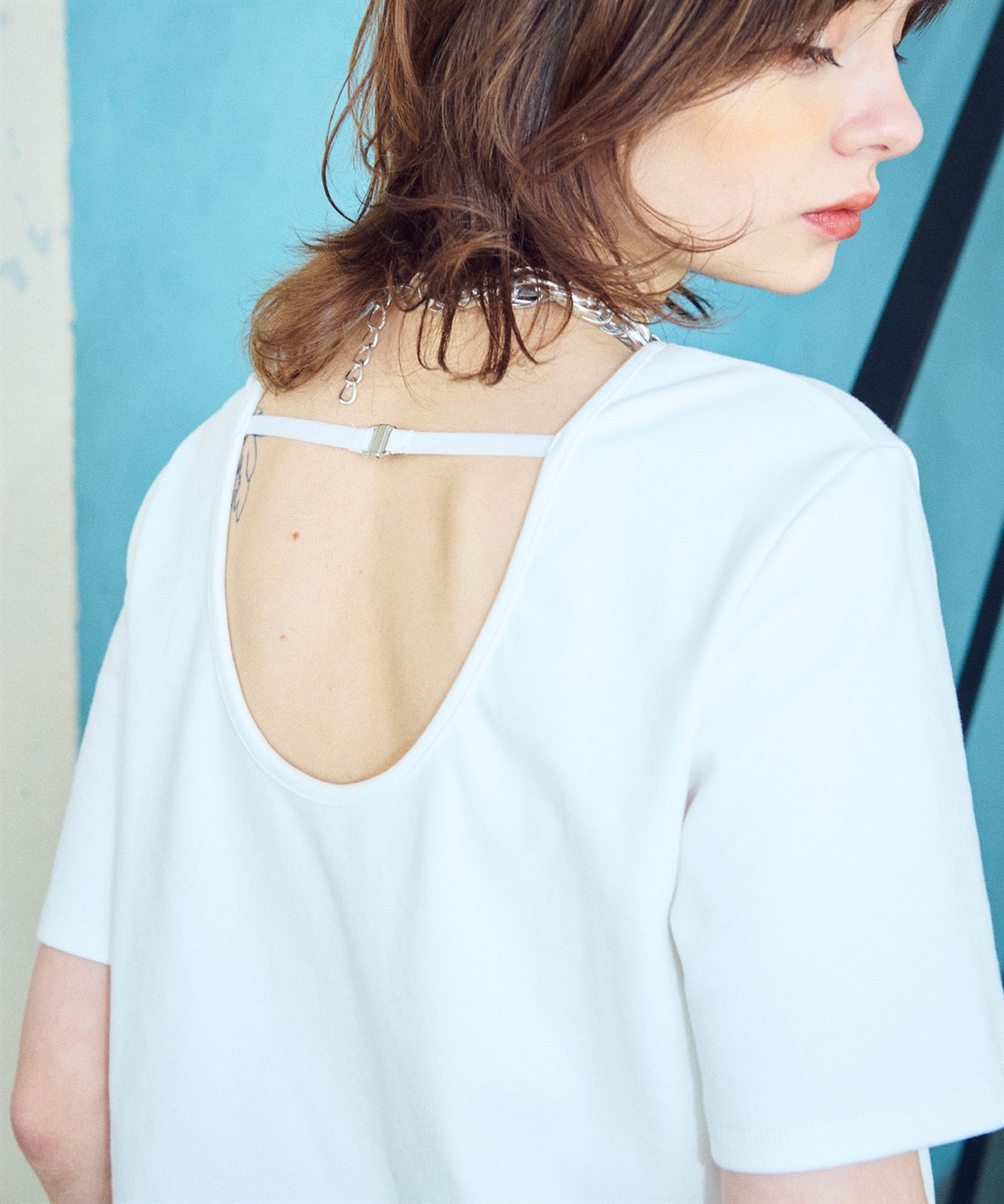 トップス Haru._.z33 サスペンダーデザイントップス ELLEgirl｜クロスプラス公式通販
