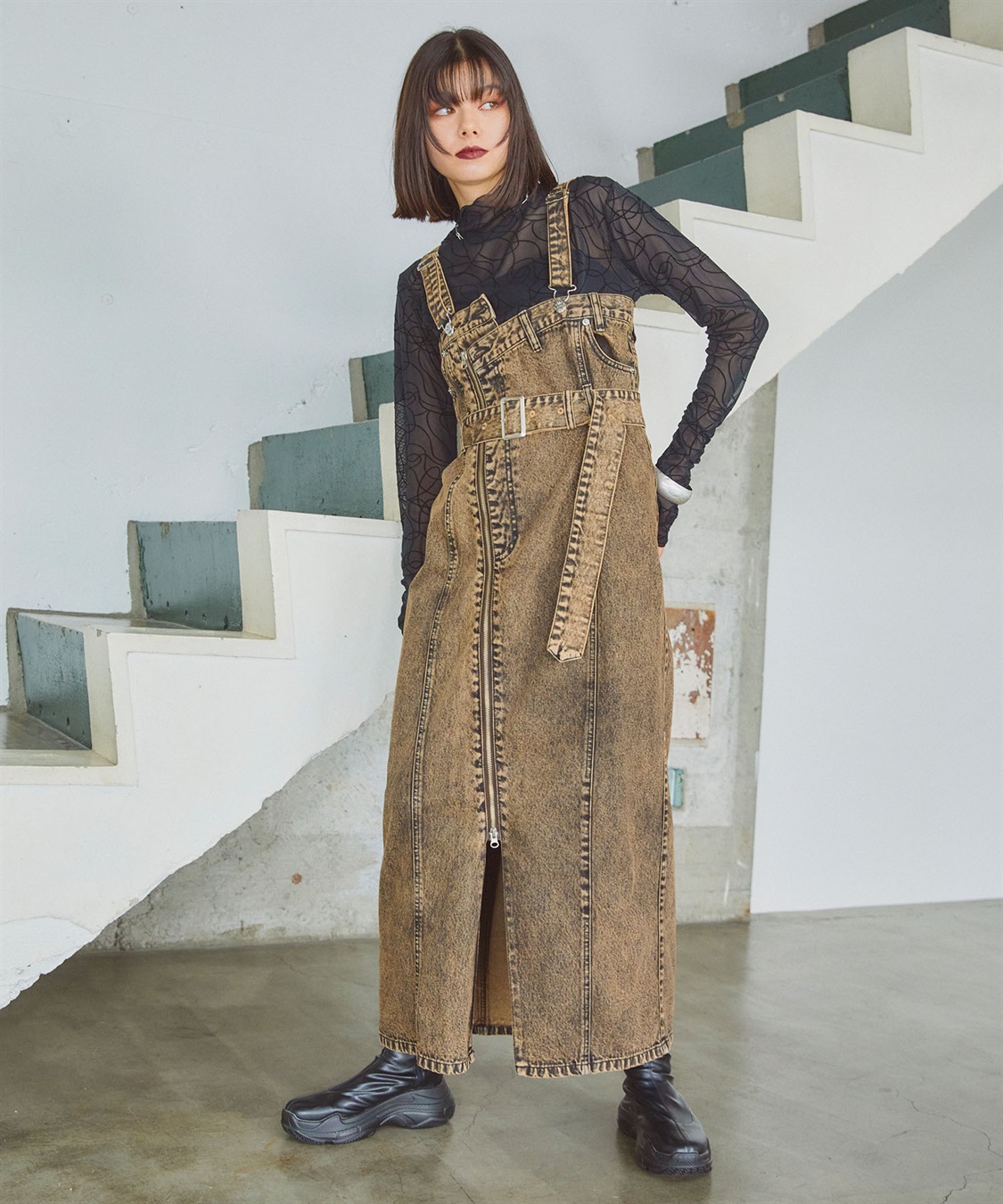 ラインデザインシアートップス ELLEgirl｜クロスプラス公式通販