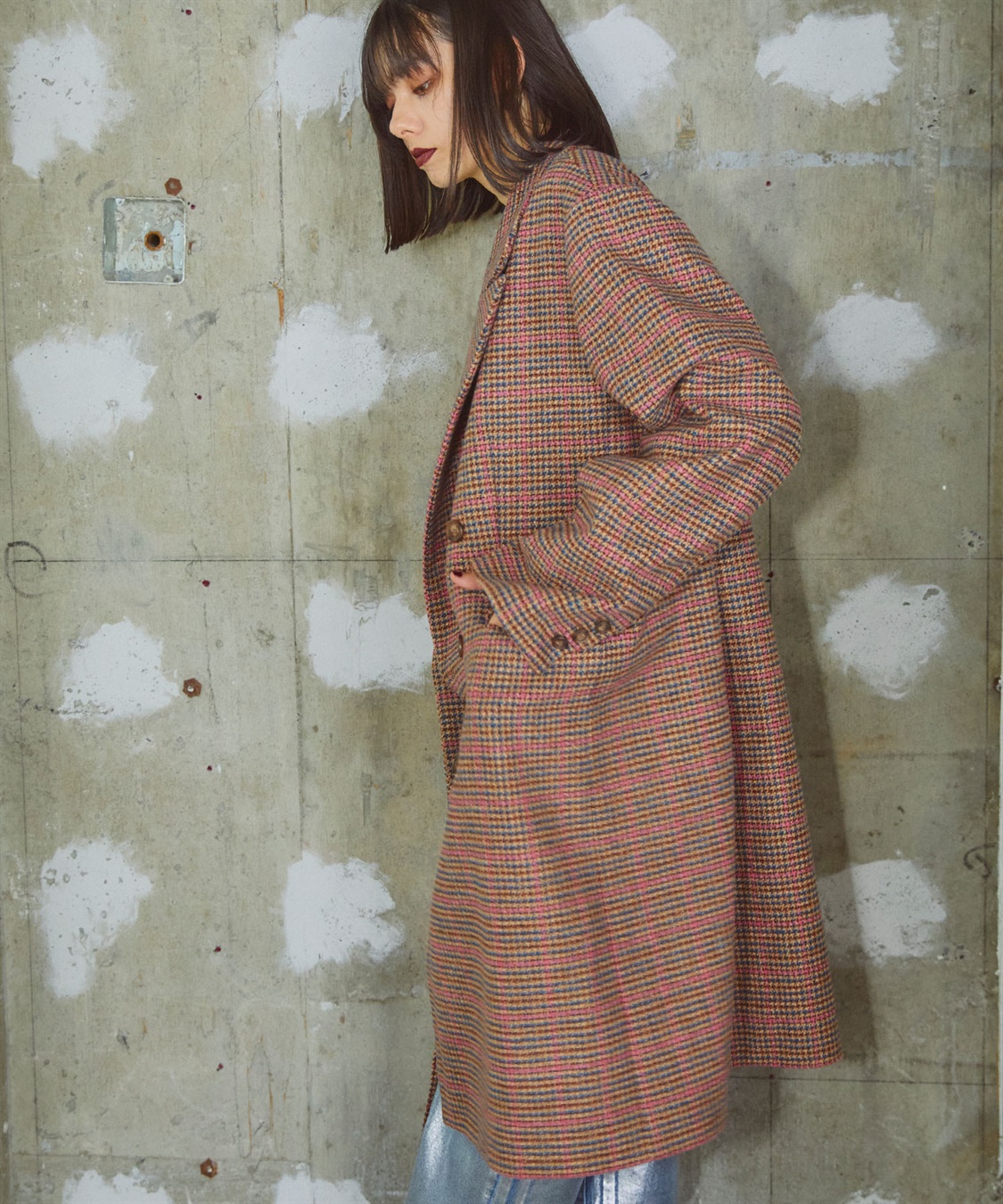 ELLEgirl メンズライクチェスターコート_sub_6