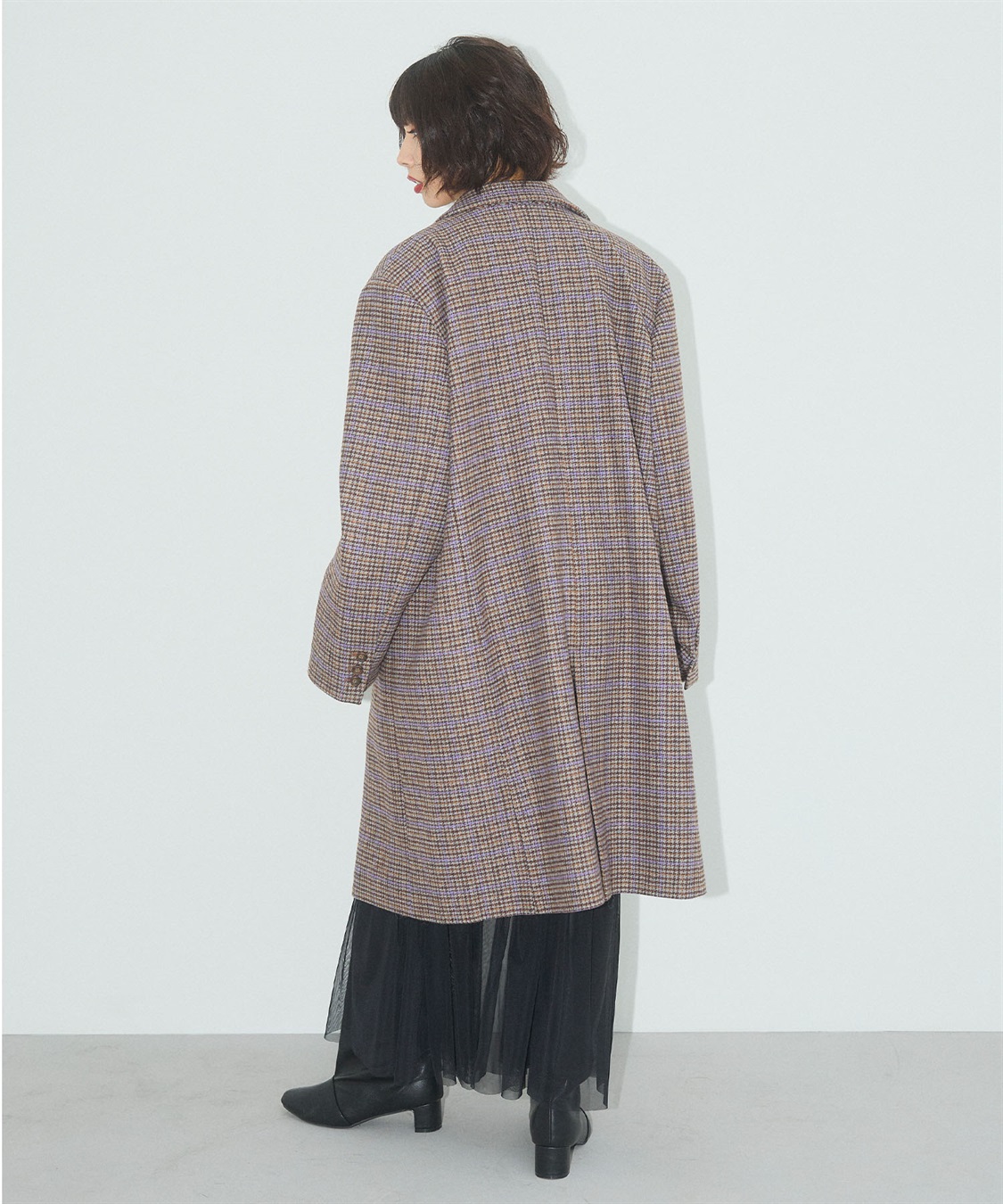 ELLEgirl メンズライクチェスターコート_sub_20