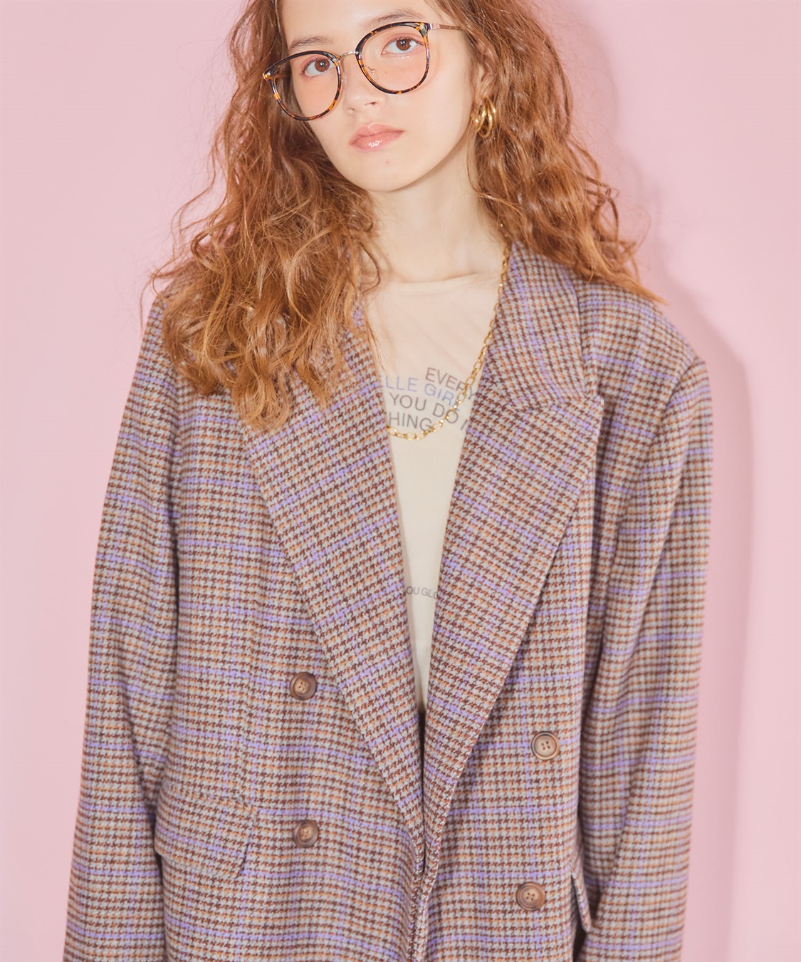 ELLEgirl メンズライクチェスターコート_sub_22