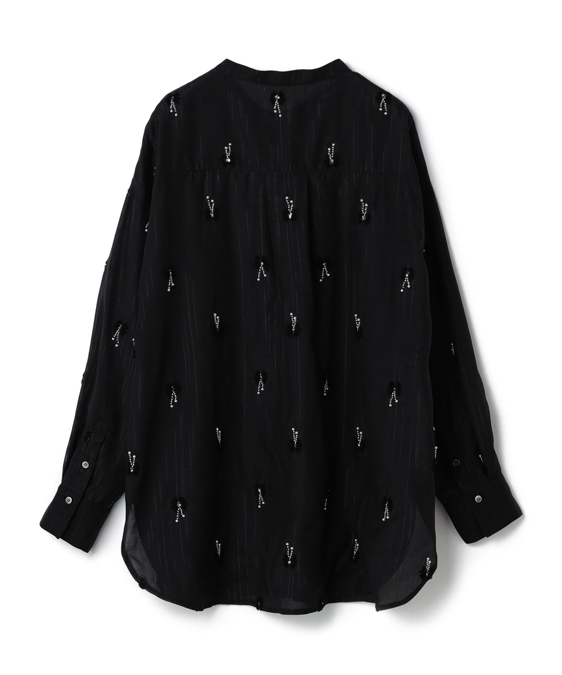 ELLEgirl リボン刺繍シアーシャツ_sub_29