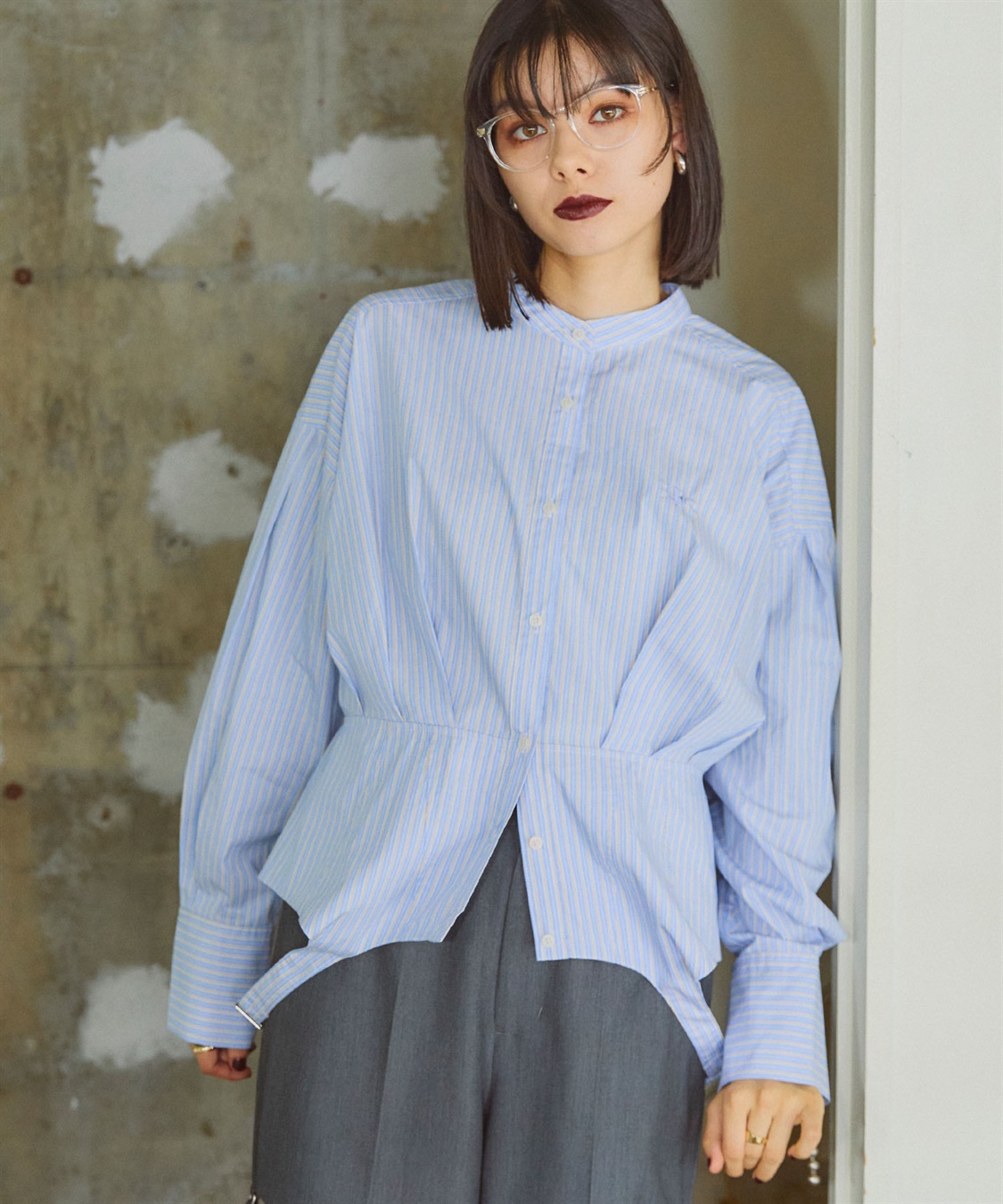 ELLEgirl ガーターデザインシャツ_sub_6