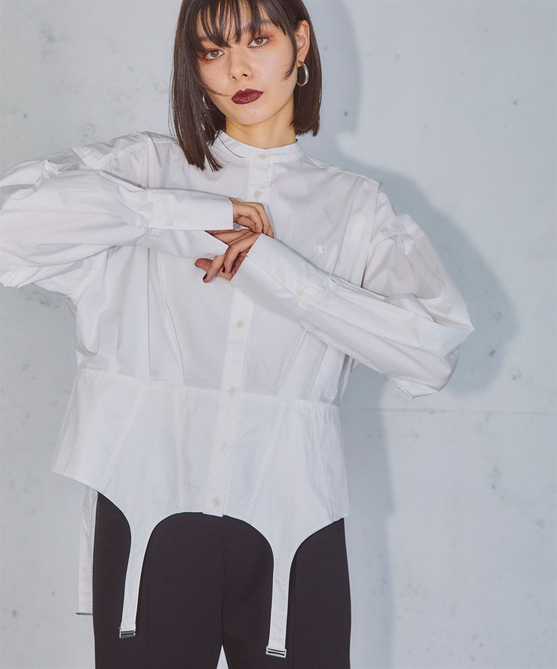 ELLEgirl ガーターデザインシャツ_sub_17