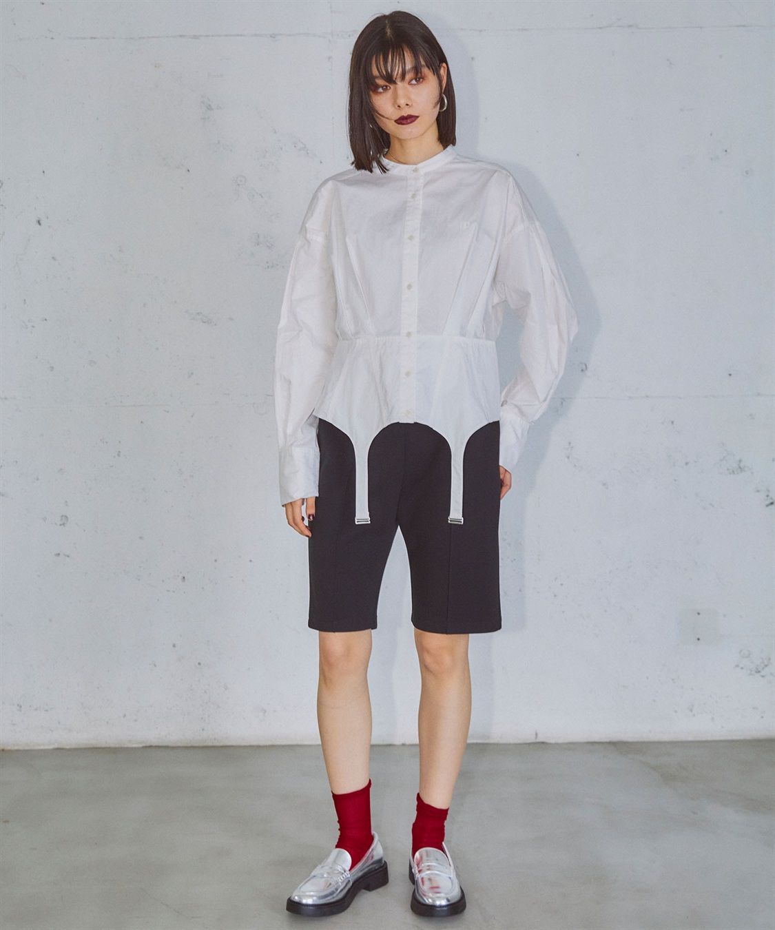 ELLEgirl ガーターデザインシャツ_sub_21