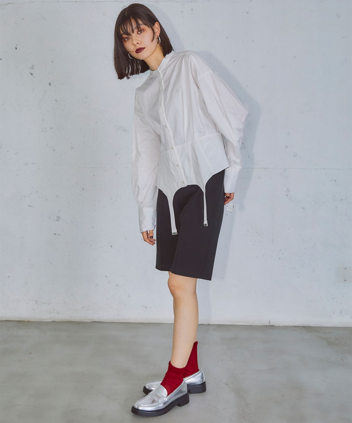 ELLEgirl ガーターデザインシャツ_sub_22