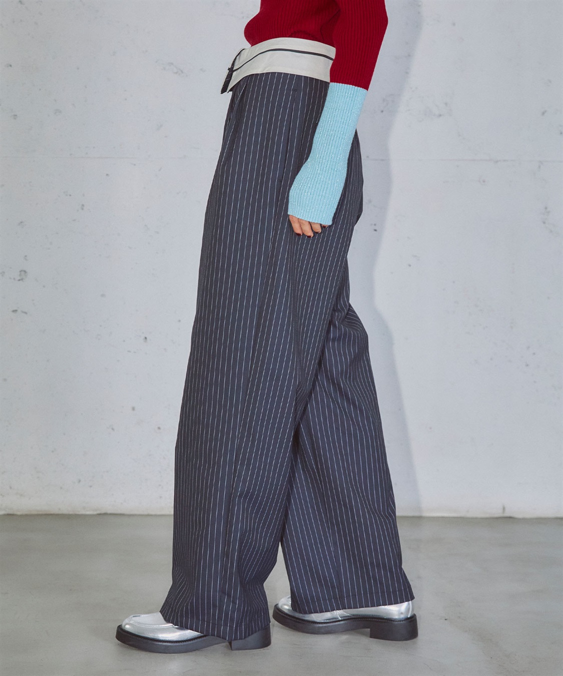 ELLEgirl マーベルトデザインワイドパンツ_sub_9