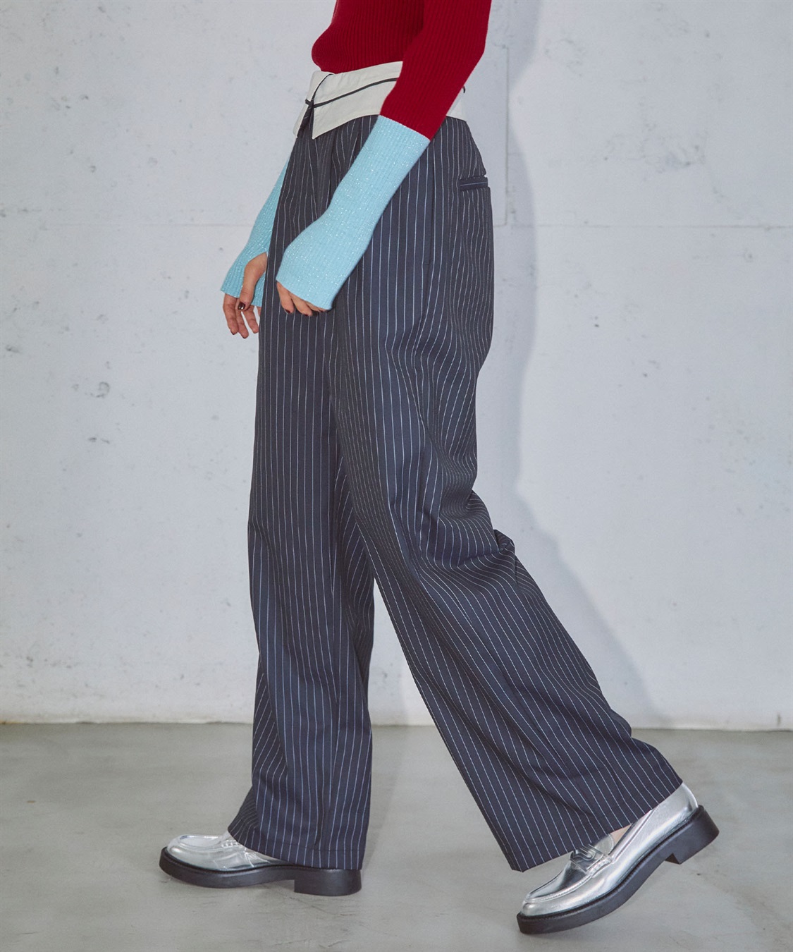 ELLEgirl マーベルトデザインワイドパンツ_sub_10