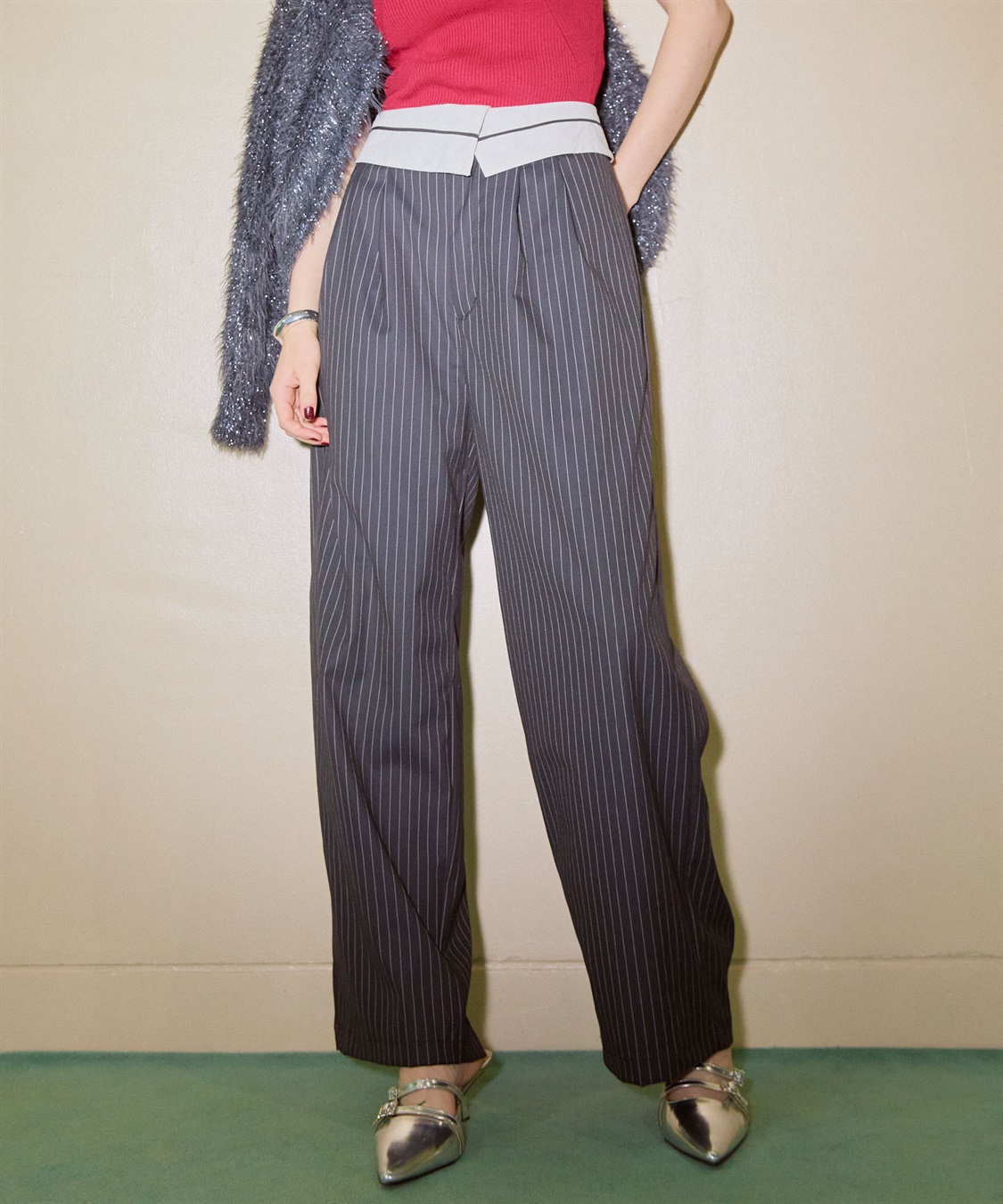 ELLEgirl マーベルトデザインワイドパンツ_sub_15