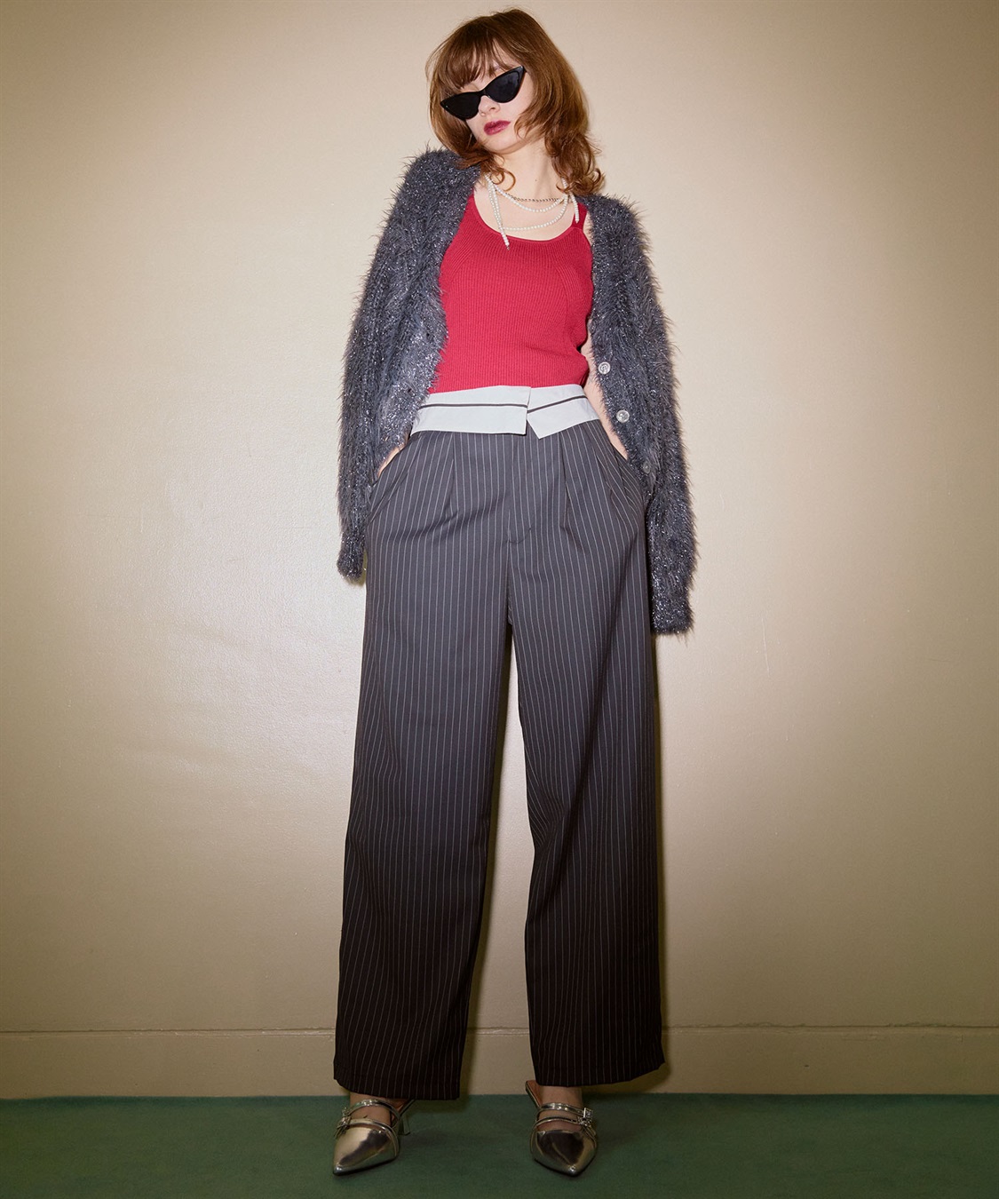 ELLEgirl マーベルトデザインワイドパンツ_sub_16