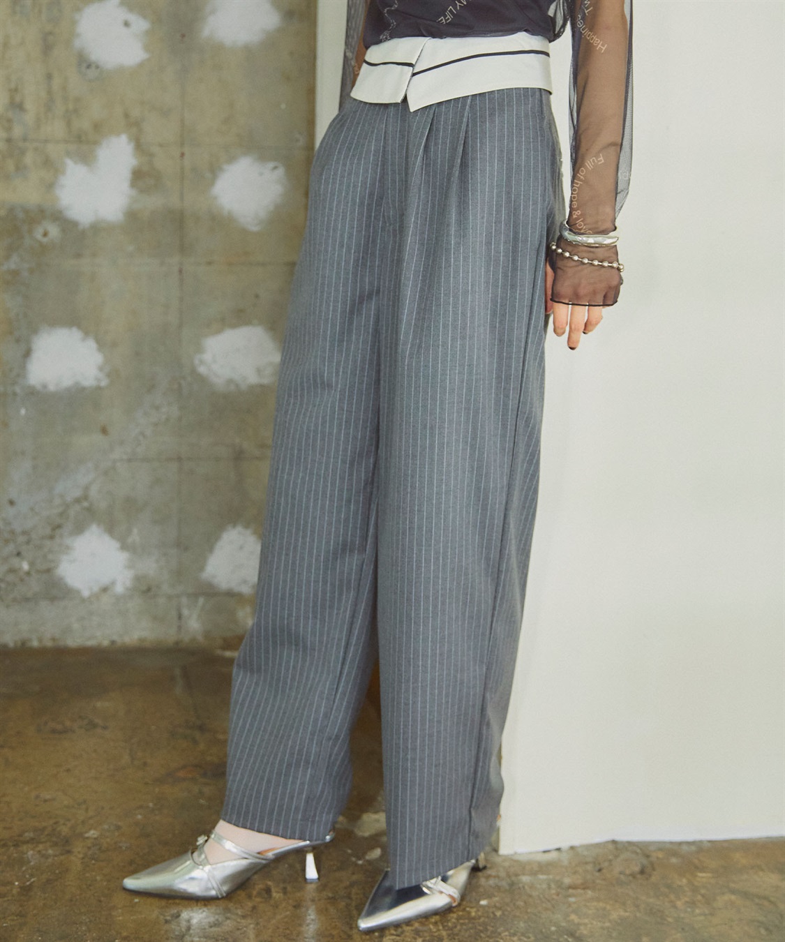 ELLEgirl マーベルトデザインワイドパンツ_sub_22