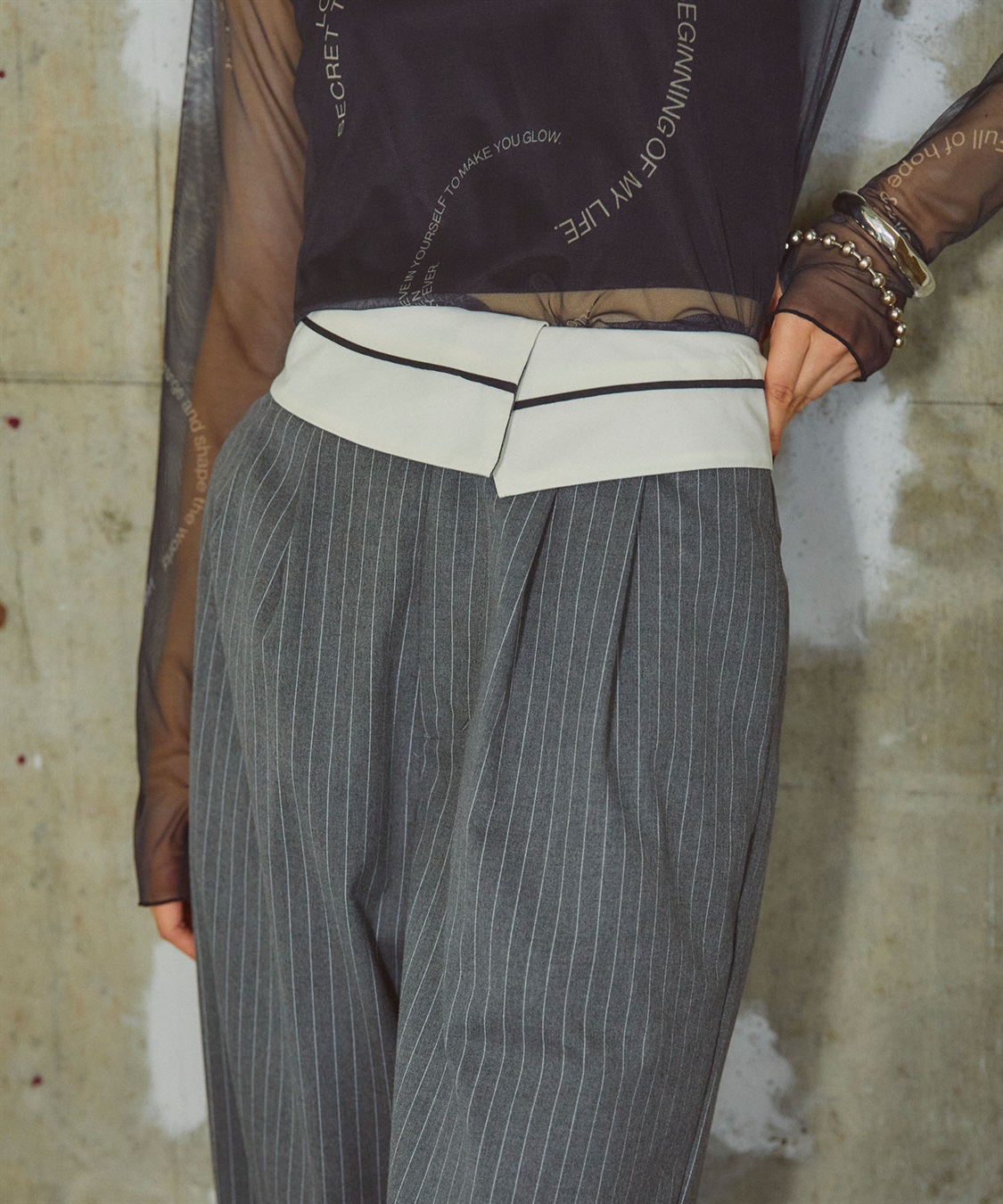 ELLEgirl マーベルトデザインワイドパンツ_sub_25