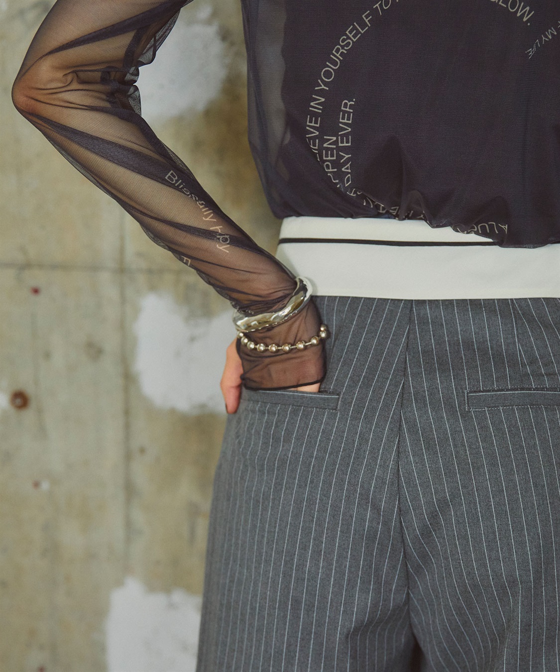 ELLEgirl マーベルトデザインワイドパンツ_sub_27