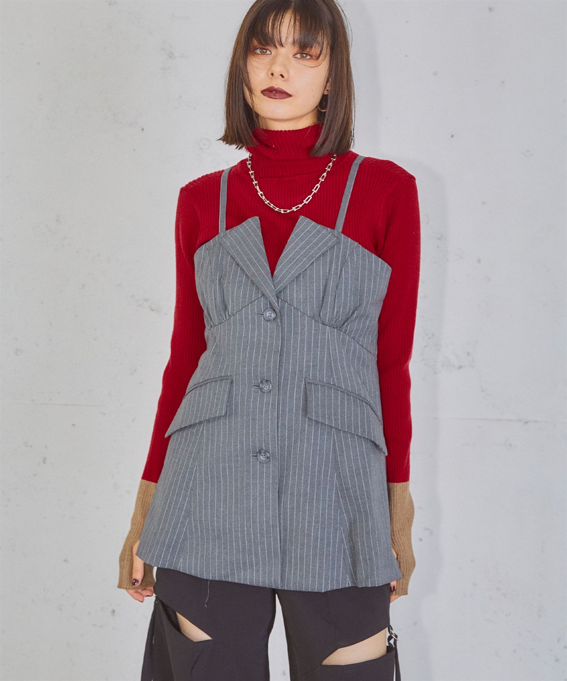 ELLEgirl テーラードビスチェ_sub_23