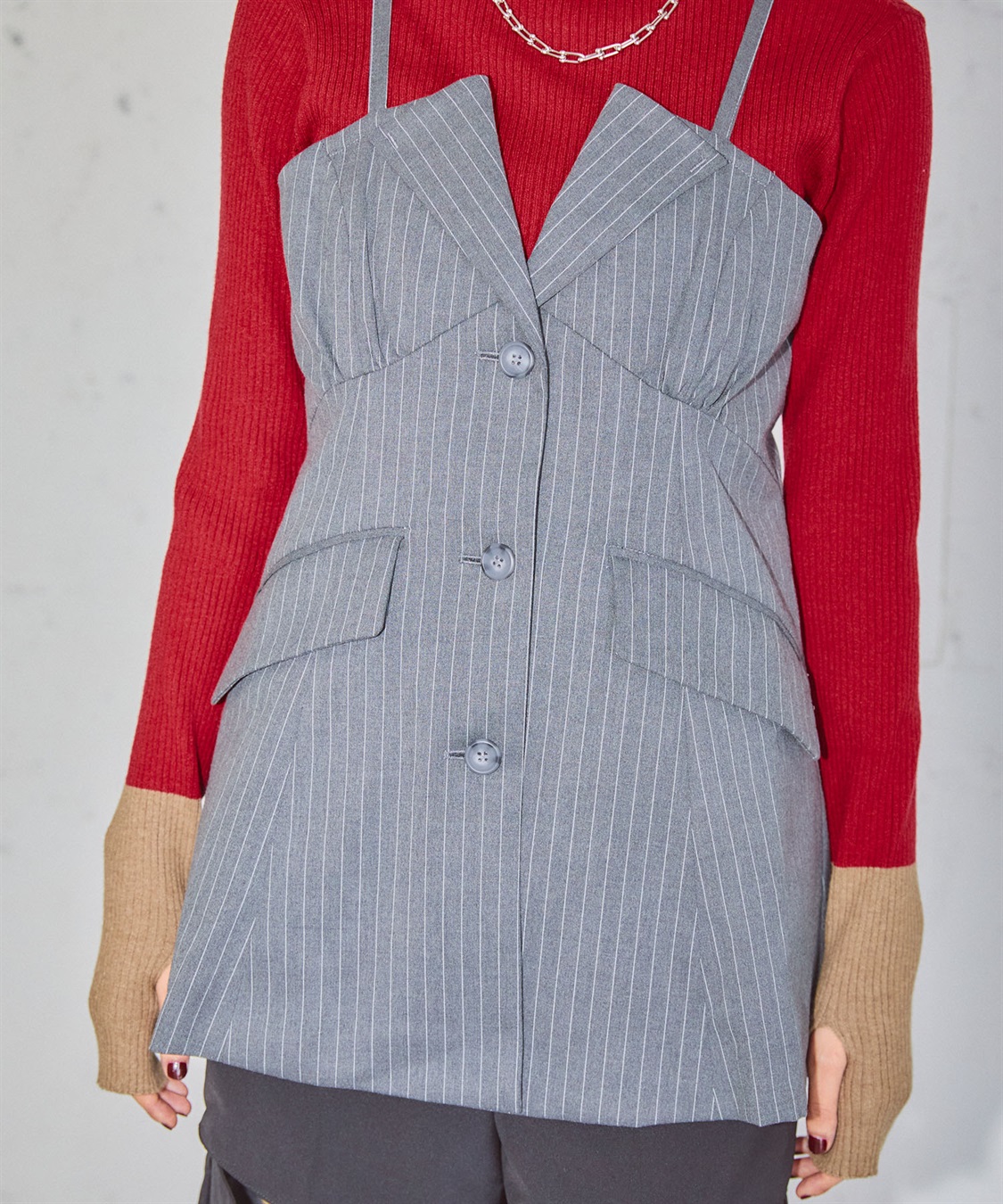 ELLEgirl テーラードビスチェ_sub_27