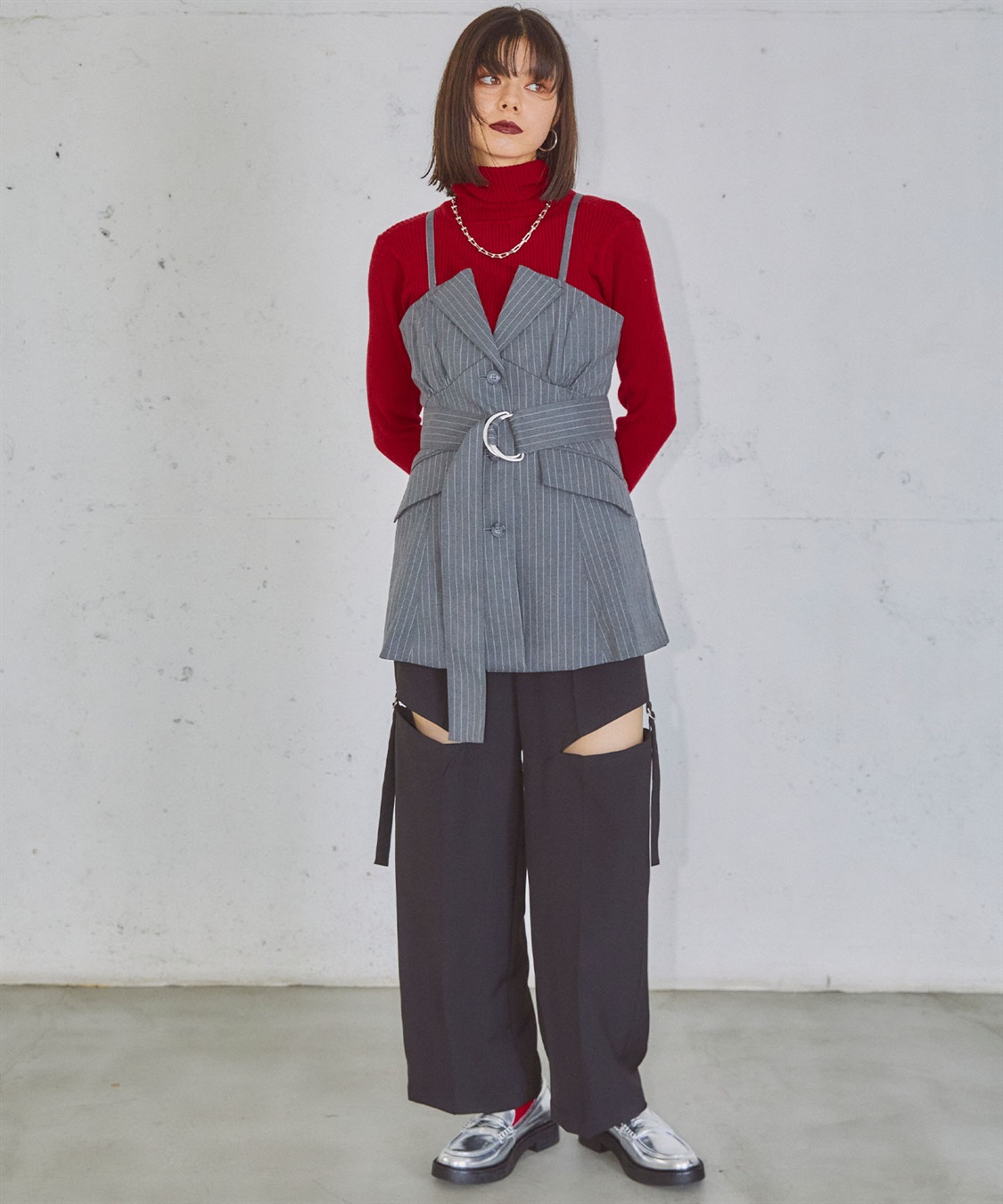 ELLEgirl テーラードビスチェ_sub_29