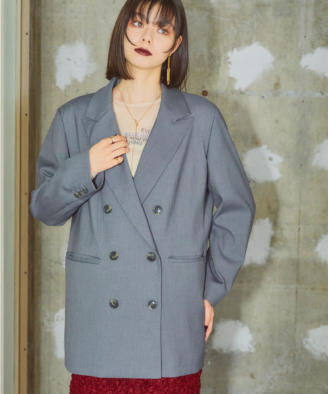 Elleです。 2TONE DEVIL WOMAN スポーツタオル|HYSTERIC GLAMOUR MEN