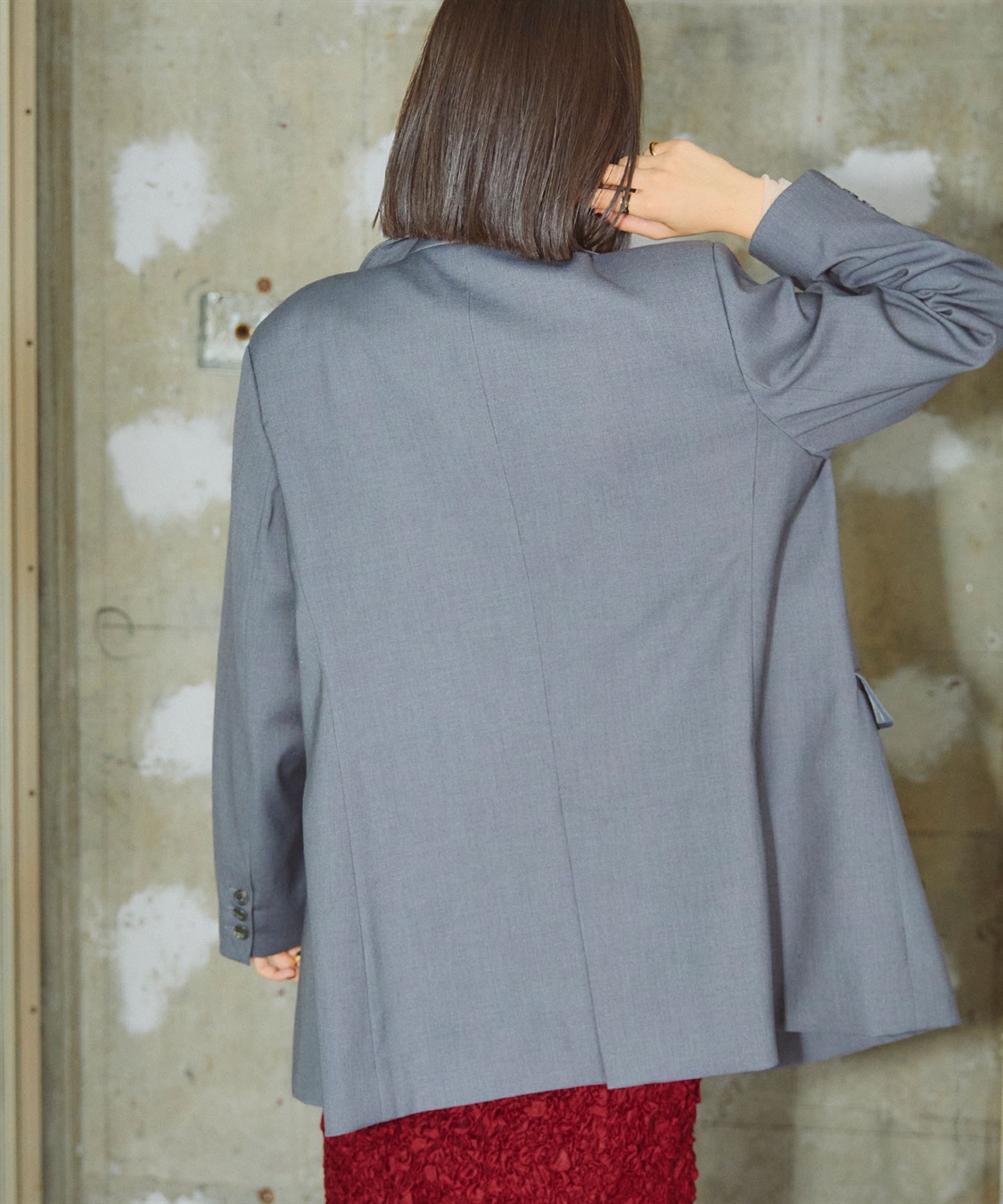 メンズライクテーラードジャケット ELLEgirl｜クロスプラス公式