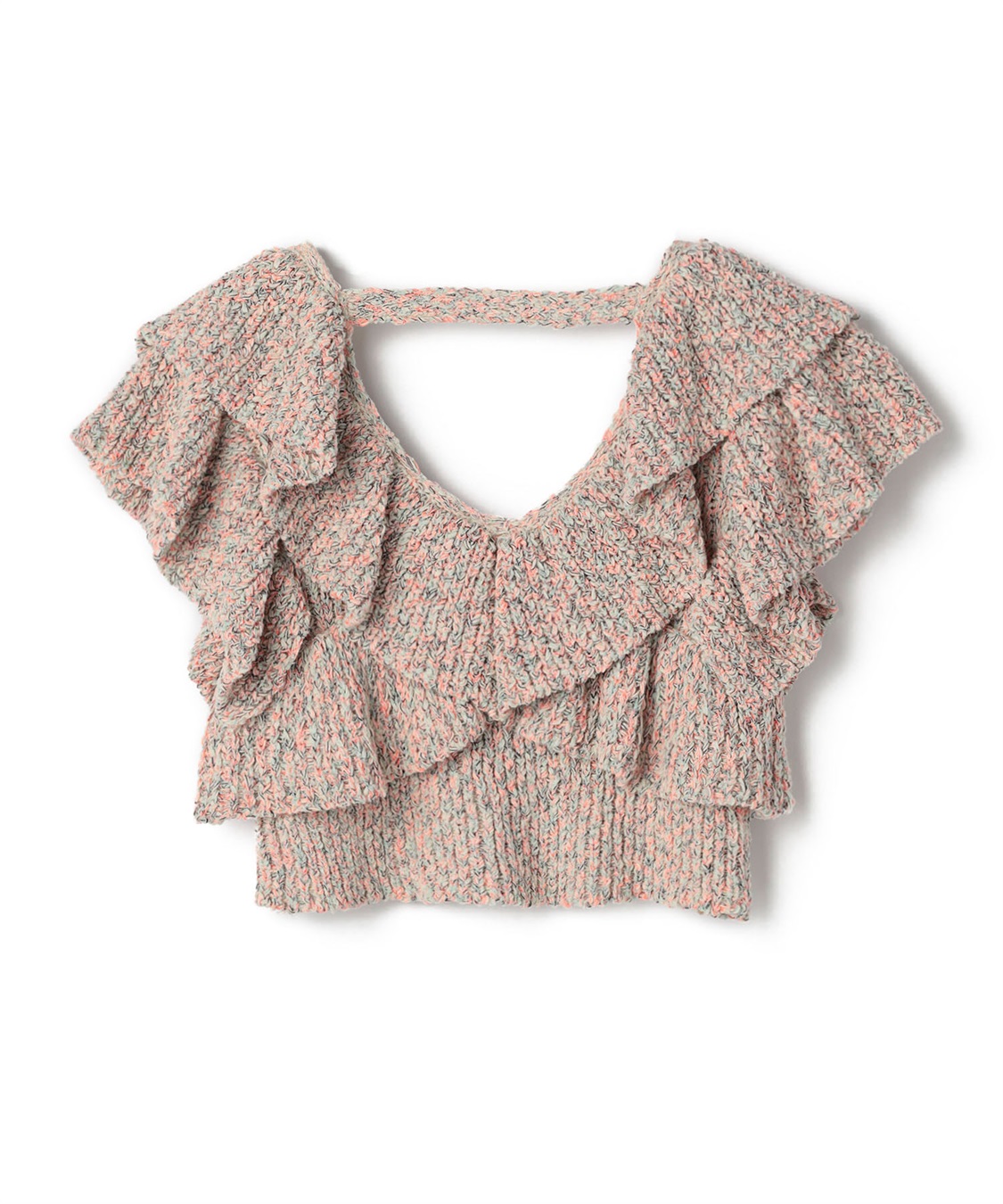 ELLEgirl ミックスカラーラッフルフリルビスチェ_sub_20