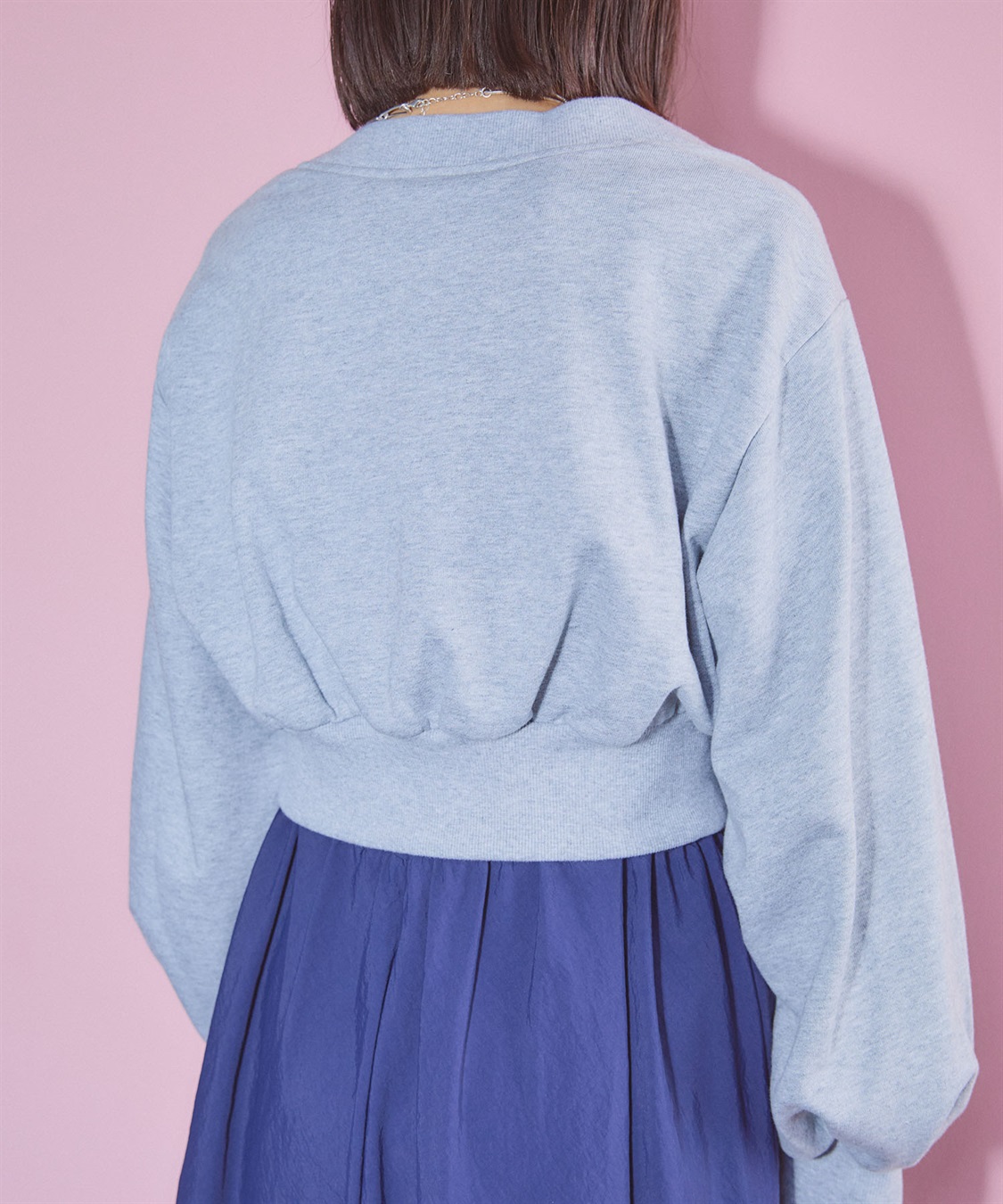 裏毛ビスチェブルゾン ELLEgirl｜クロスプラス公式通販サイト