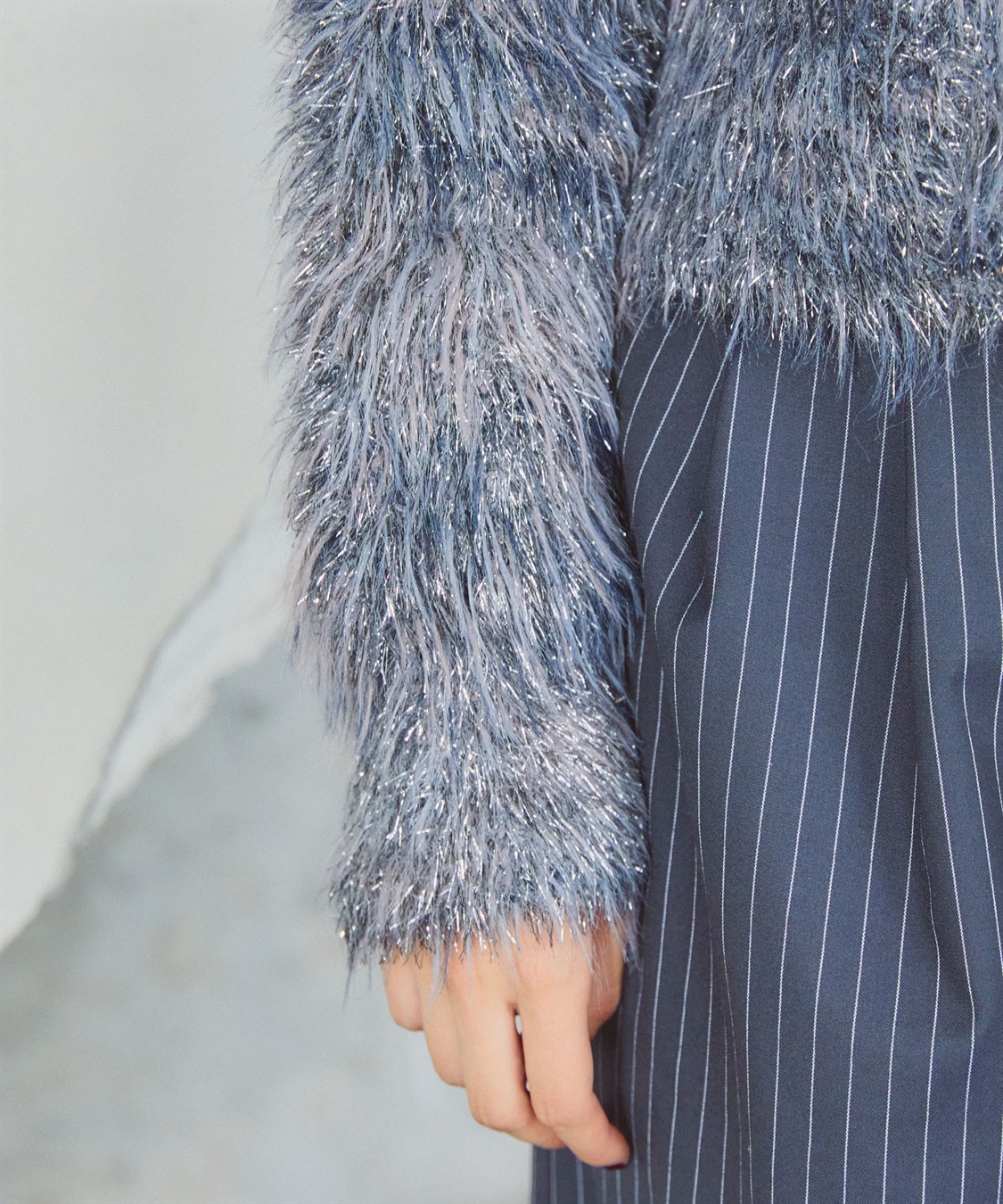 ELLEgirl 2wayラメフェザーニットカーディガン_sub_26