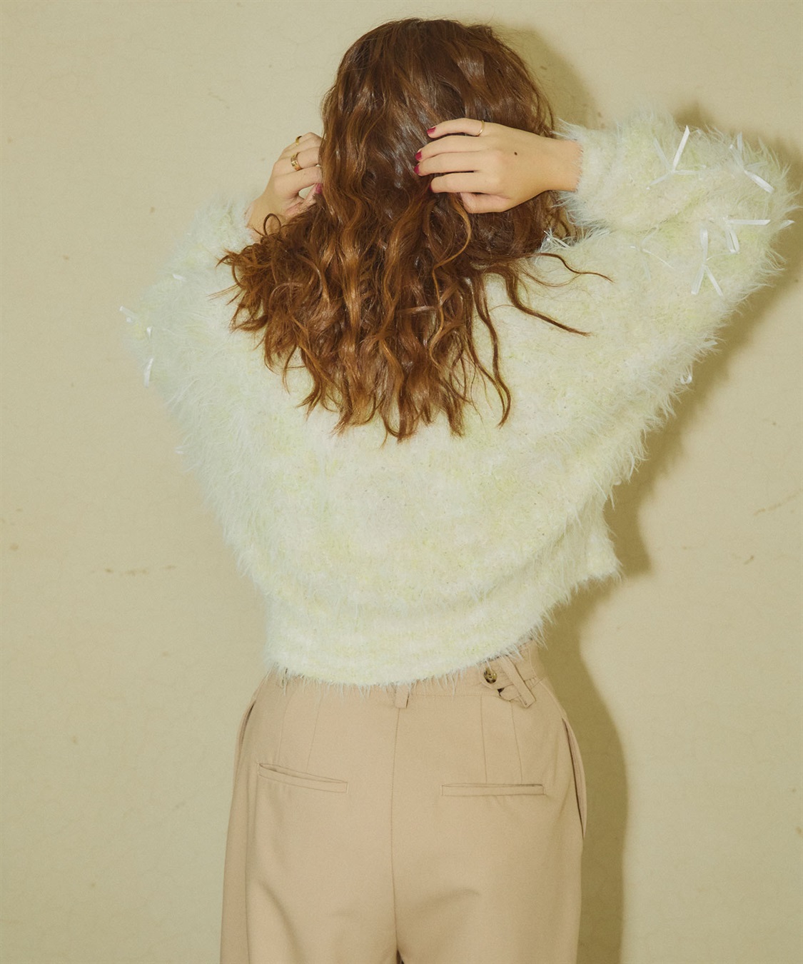 ELLEgirl リボンフェザーニットカーディガン_sub_22