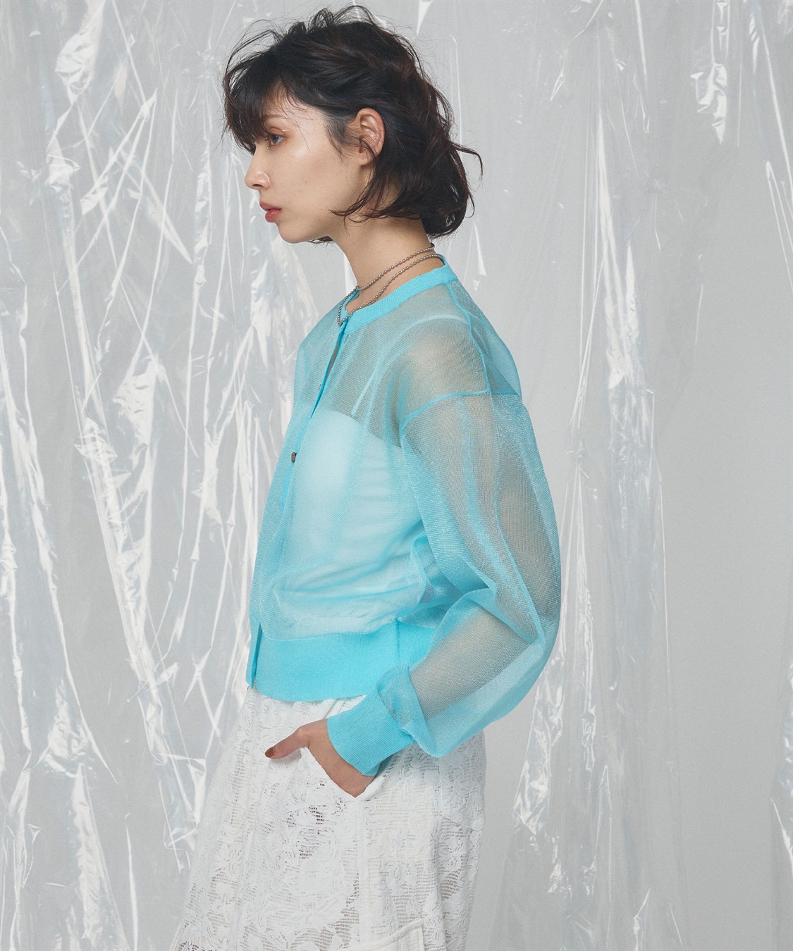 ELLEgirl シアーニットカーディガン_sub_24