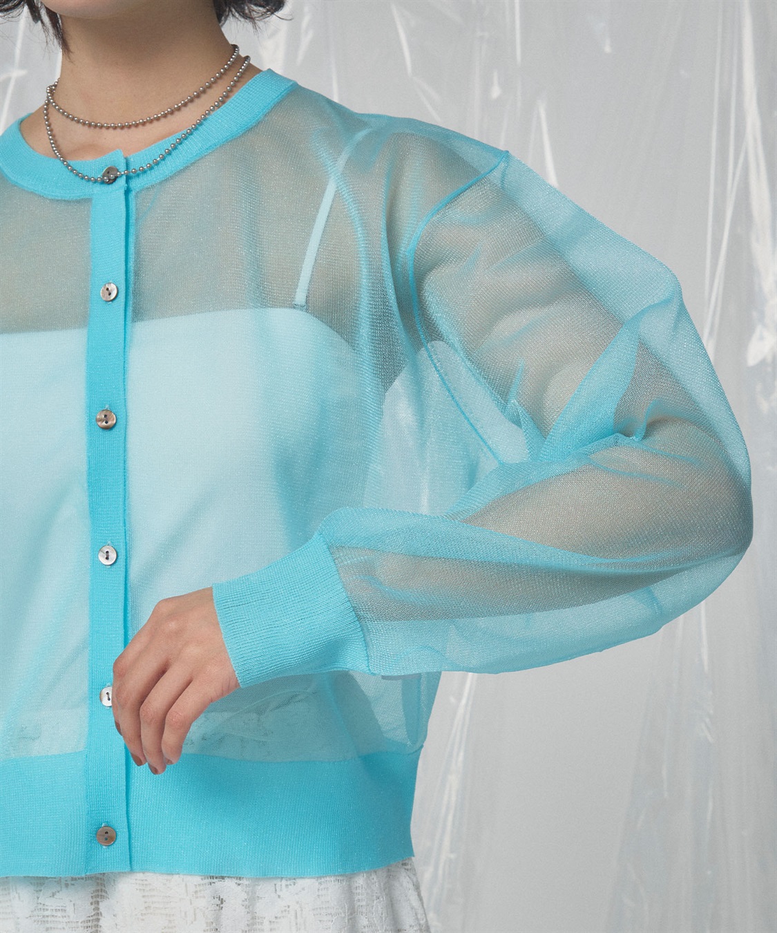 ELLEgirl シアーニットカーディガン_sub_29