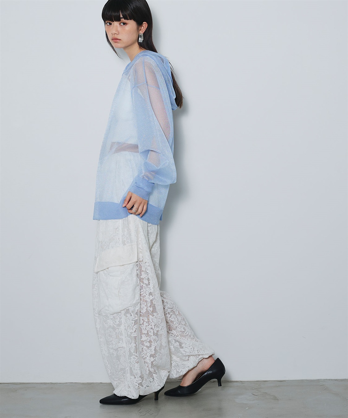 ELLEgirl シアーニットフード付プルオーバー_sub_12