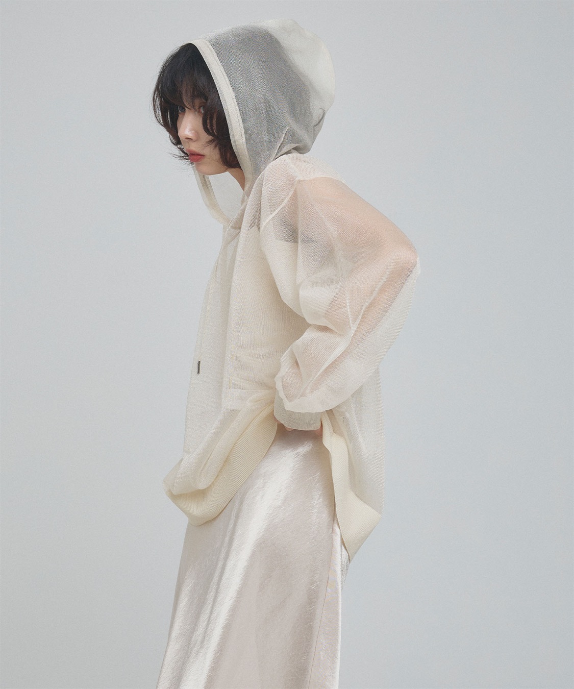 ELLEgirl シアーニットフード付プルオーバー_sub_25