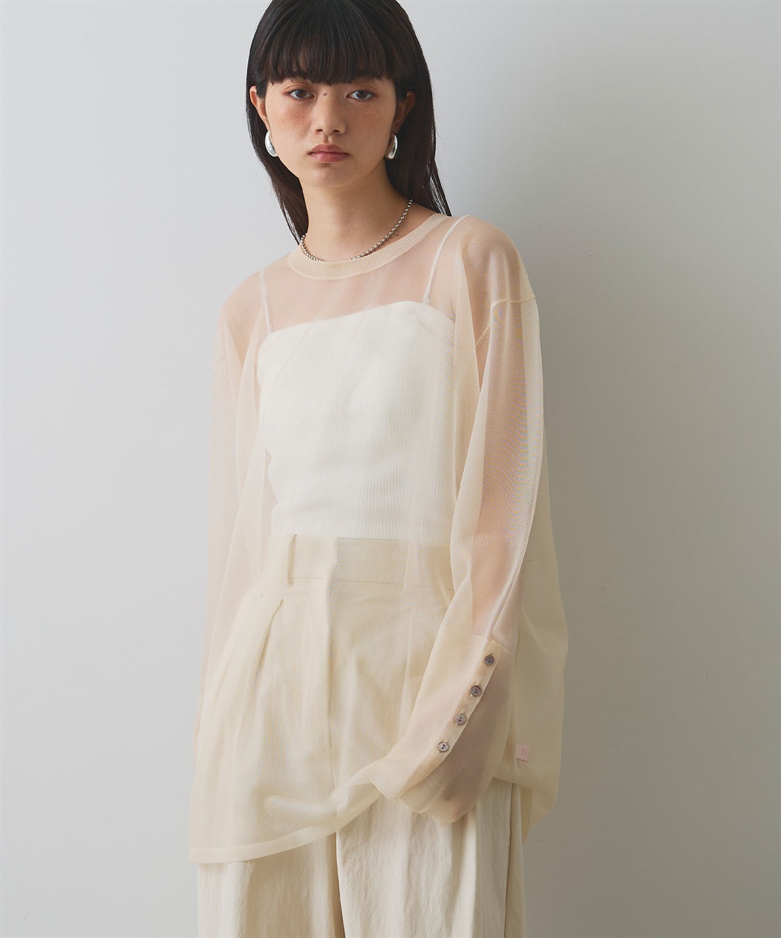 ELLEgirl シアーニットチュニック_sub_12