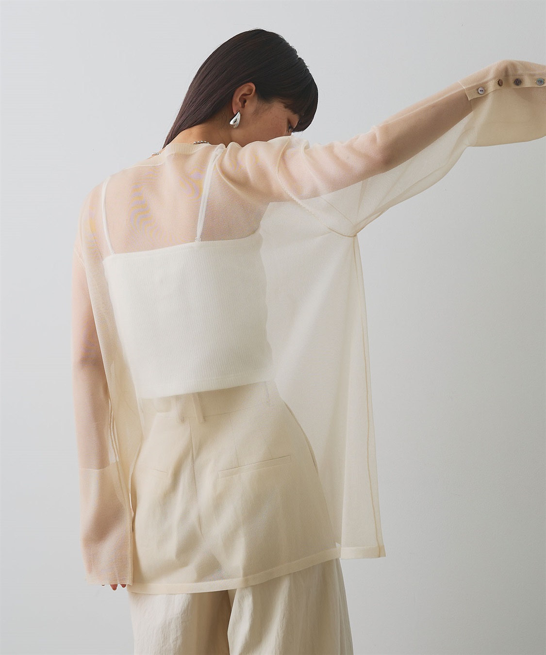 ELLEgirl シアーニットチュニック_sub_14