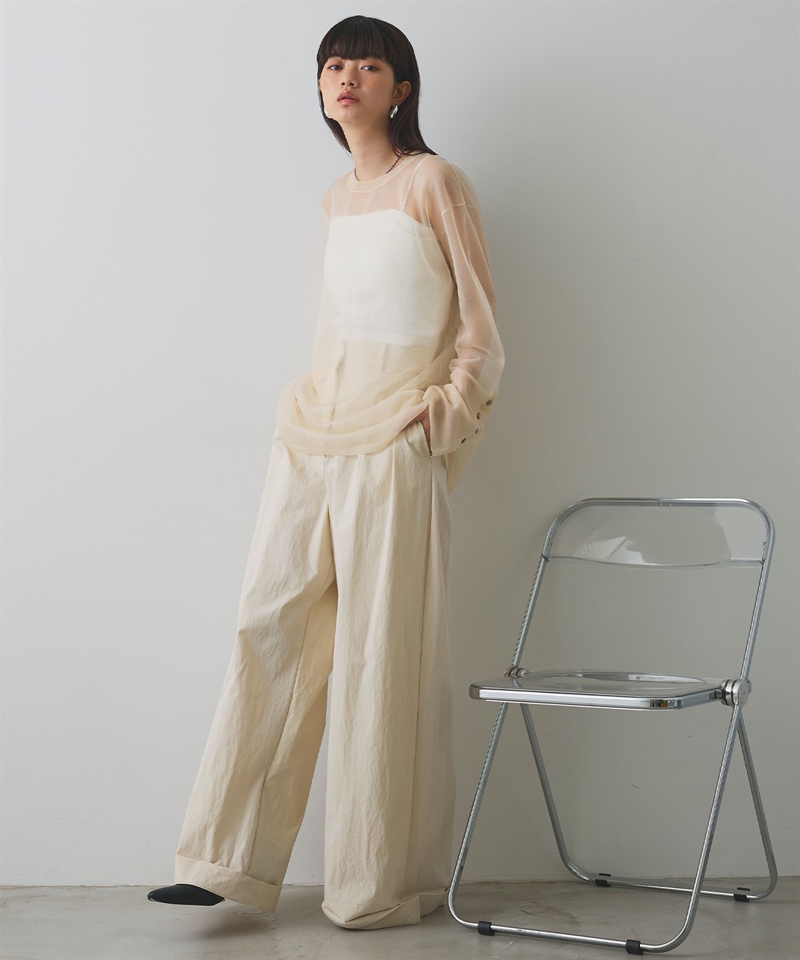 ELLEgirl シアーニットチュニック_sub_15