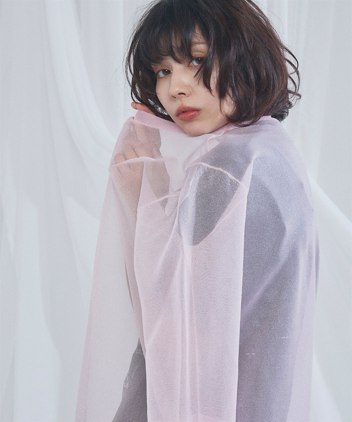 ELLEgirl シアーニットチュニック_sub_20