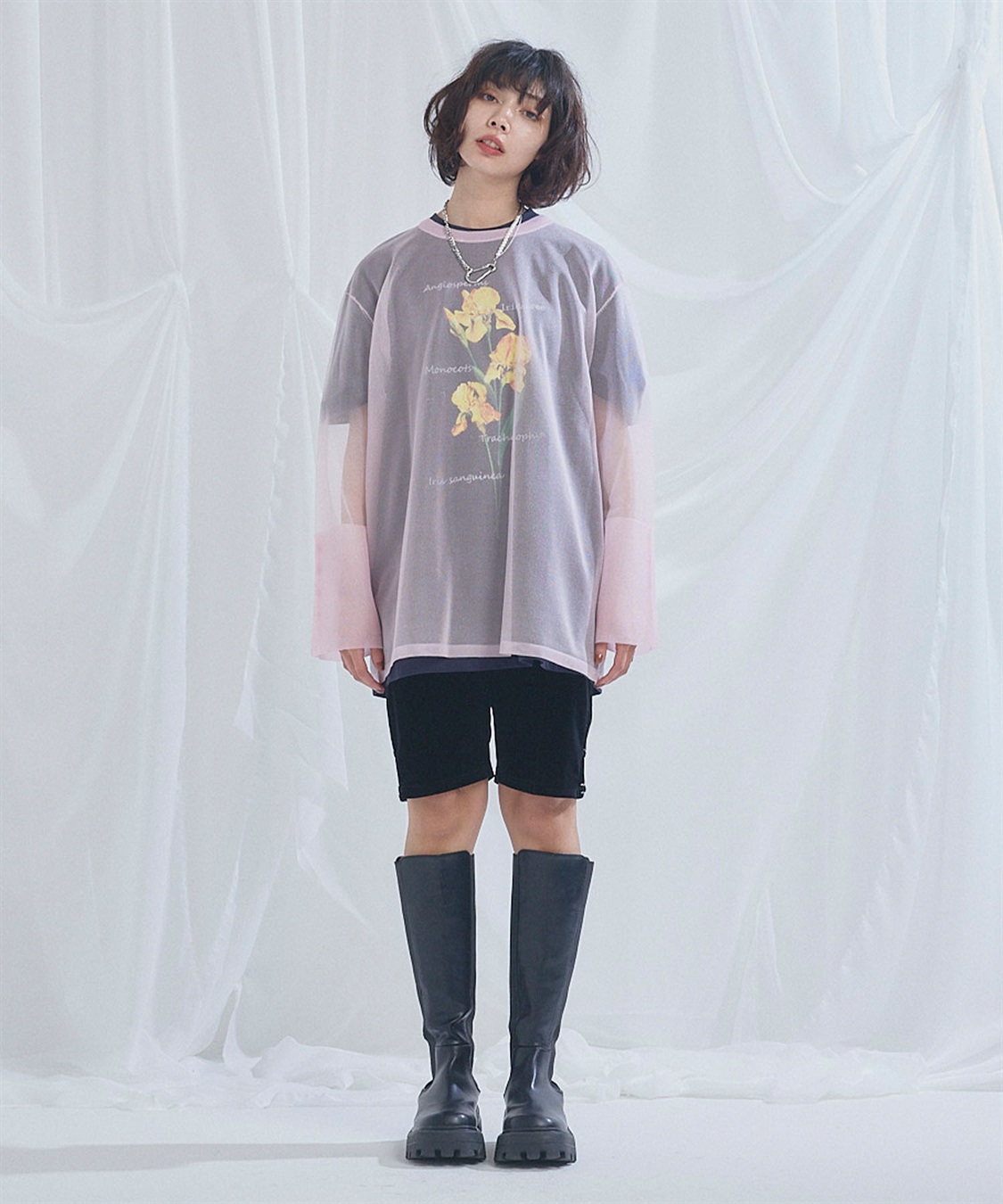 ELLEgirl シアーニットチュニック_sub_22