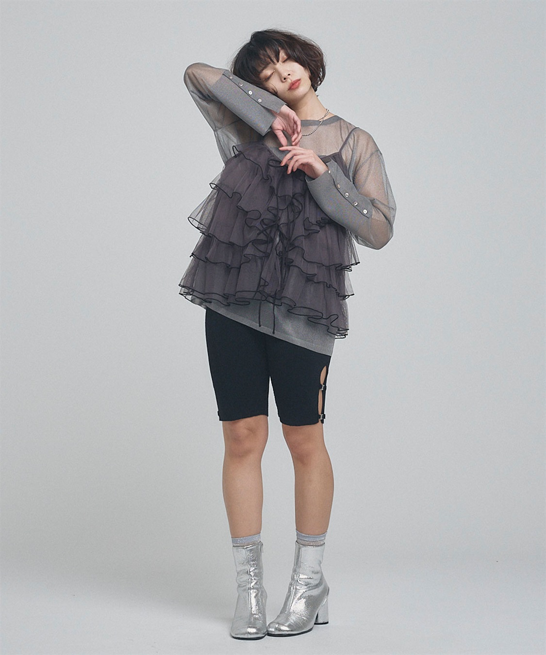 ELLEgirl シアーニットチュニック_sub_29