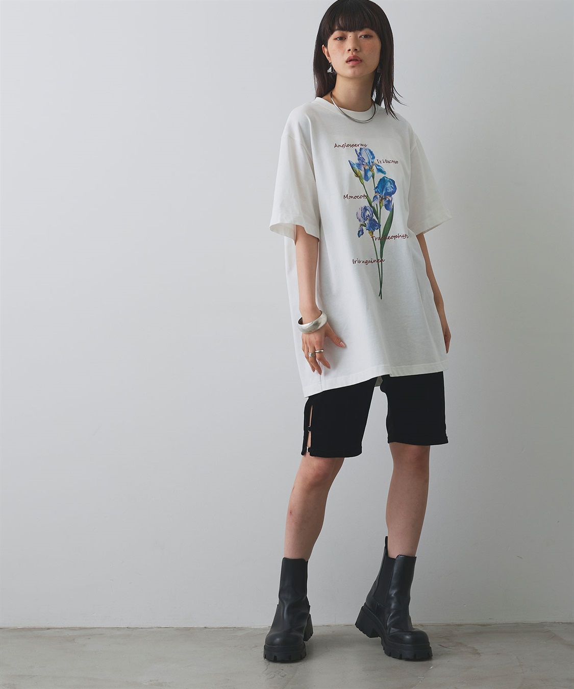 ELLEgirl ベロアハーフレギンス_sub_17