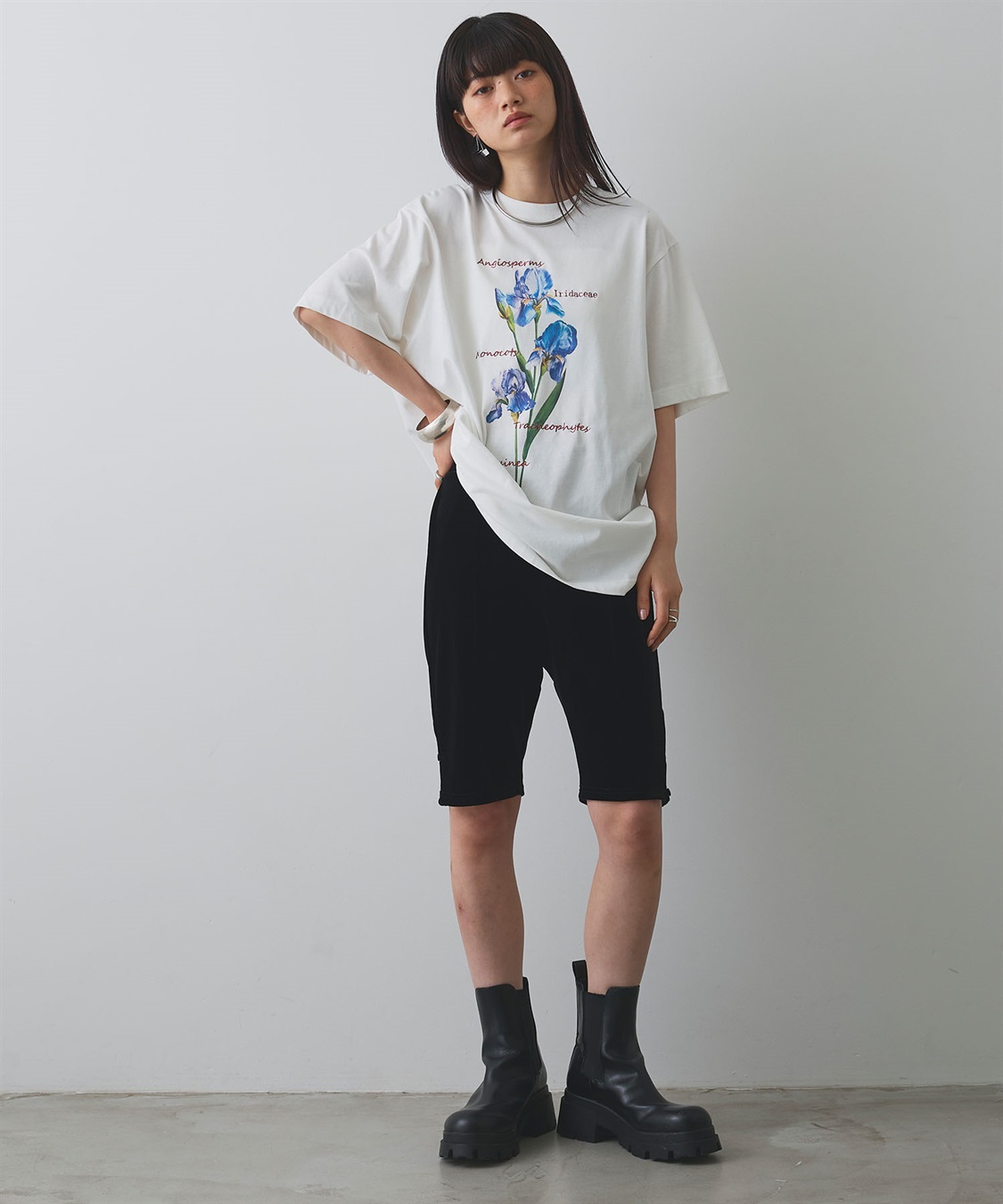 ELLEgirl ベロアハーフレギンス_sub_19