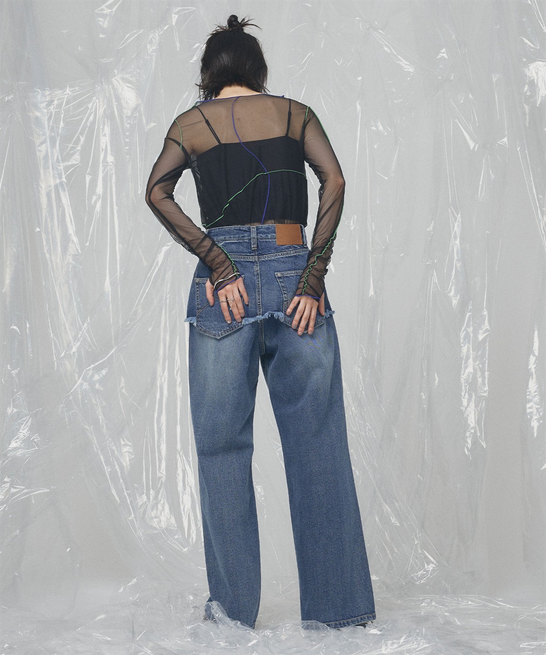 ELLEgirl 配色メローデザインシアートップス_sub_29